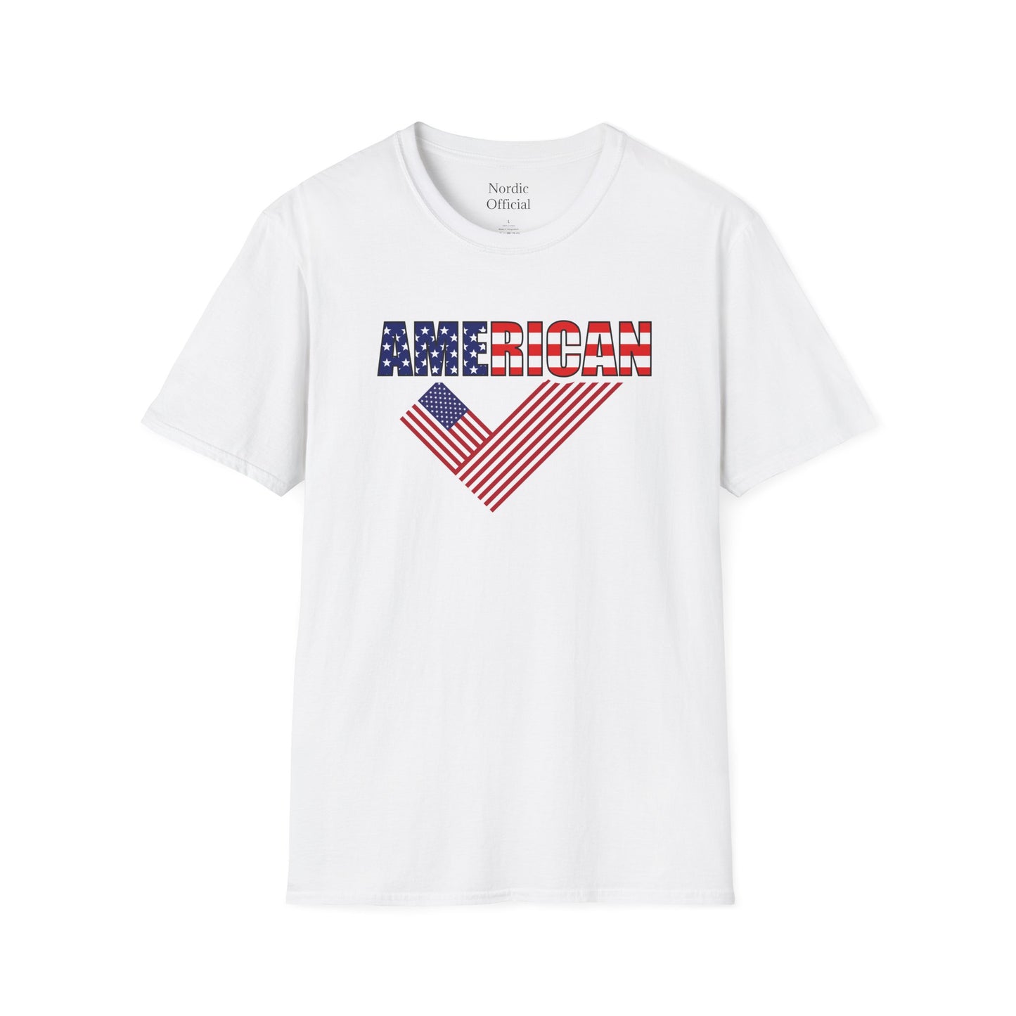 American Flag Vintage Style T-Shirt