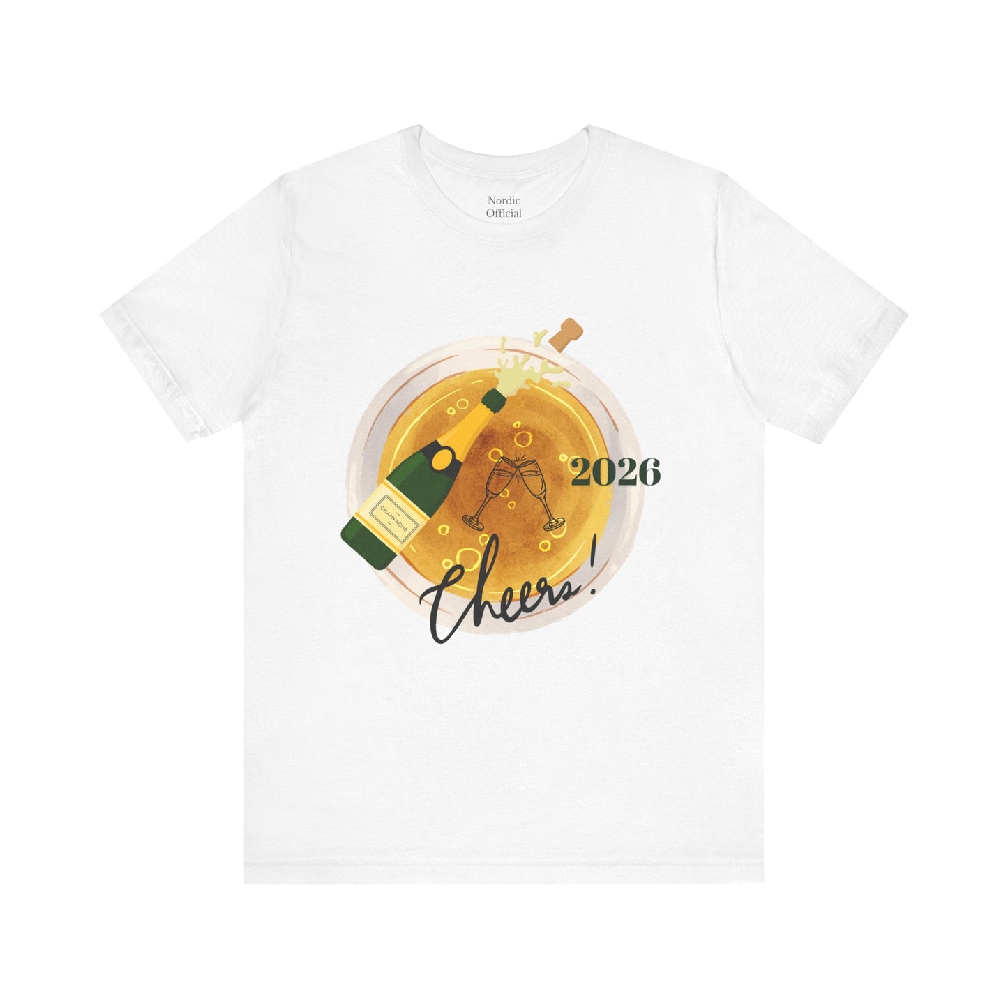 🥂 Cheers 2026 Tee – Pop, Fizz, Wear! - Nordic Official🥂 Cheers 2026 Tee – Pop, Fizz, Wear!T-Shirt
