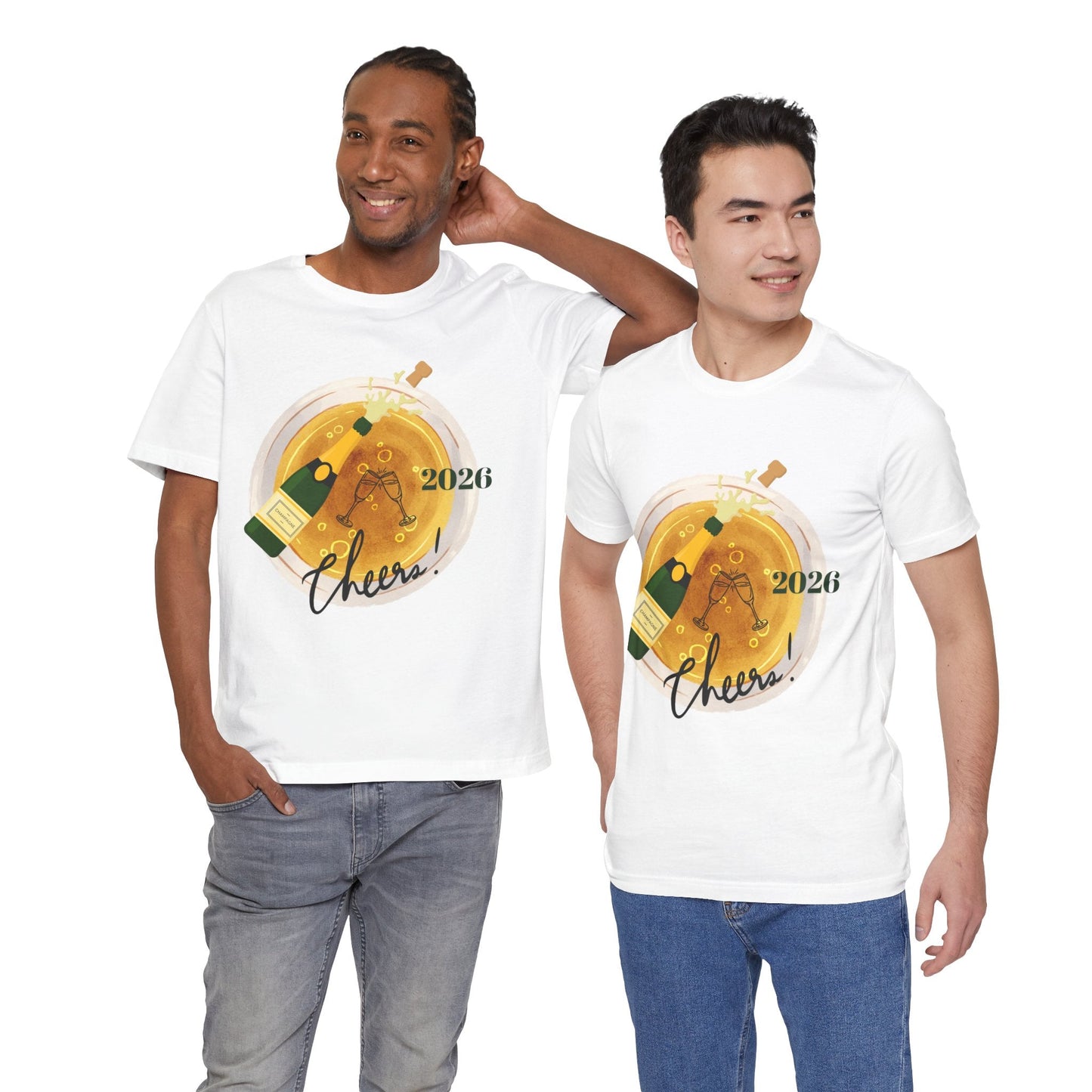 🥂 Cheers 2026 Tee – Pop, Fizz, Wear! - Nordic Official🥂 Cheers 2026 Tee – Pop, Fizz, Wear!T-Shirt