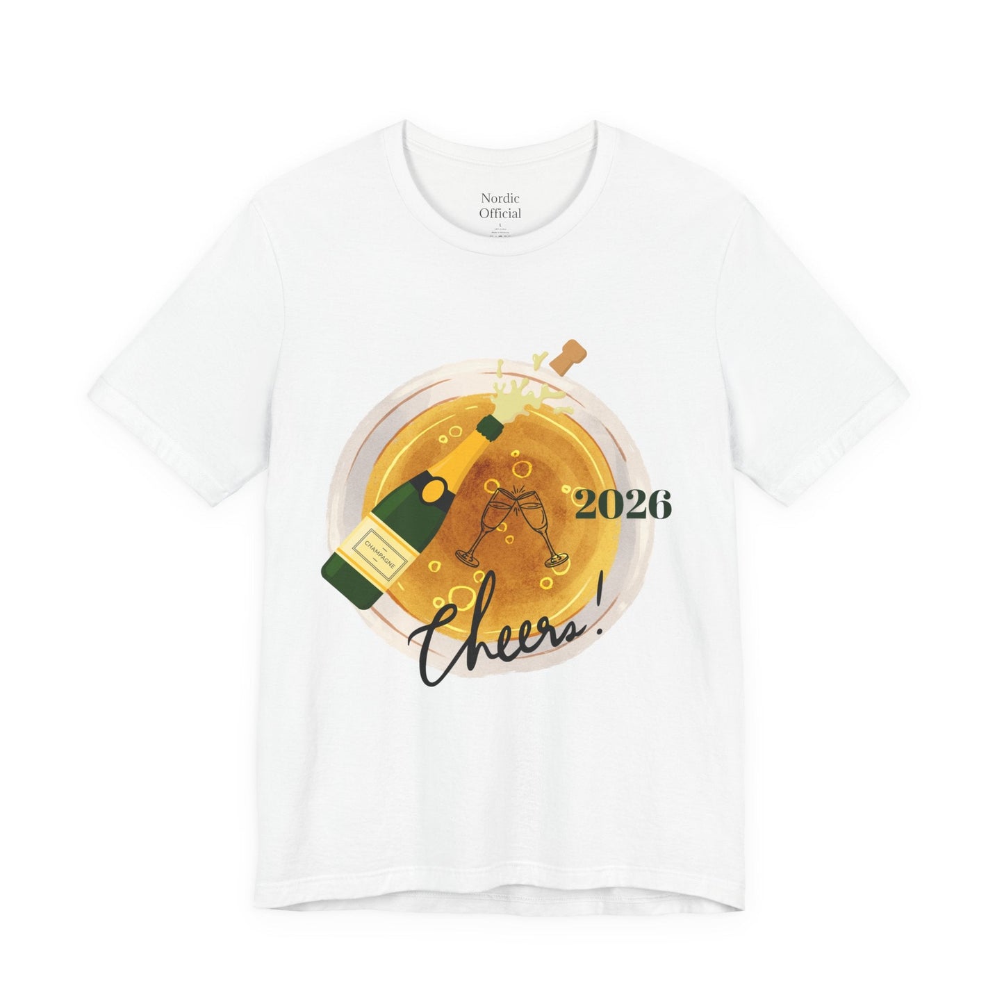 🥂 Cheers 2026 Tee – Pop, Fizz, Wear! - Nordic Official🥂 Cheers 2026 Tee – Pop, Fizz, Wear!T-Shirt