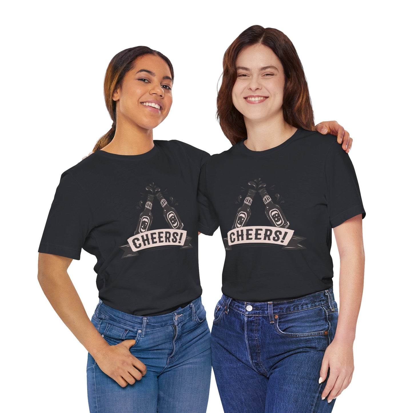 🍻 CHEERS! Unisex Tee – Drink, Laugh, Repeat - Nordic Official🍻 CHEERS! Unisex Tee – Drink, Laugh, RepeatT-Shirt