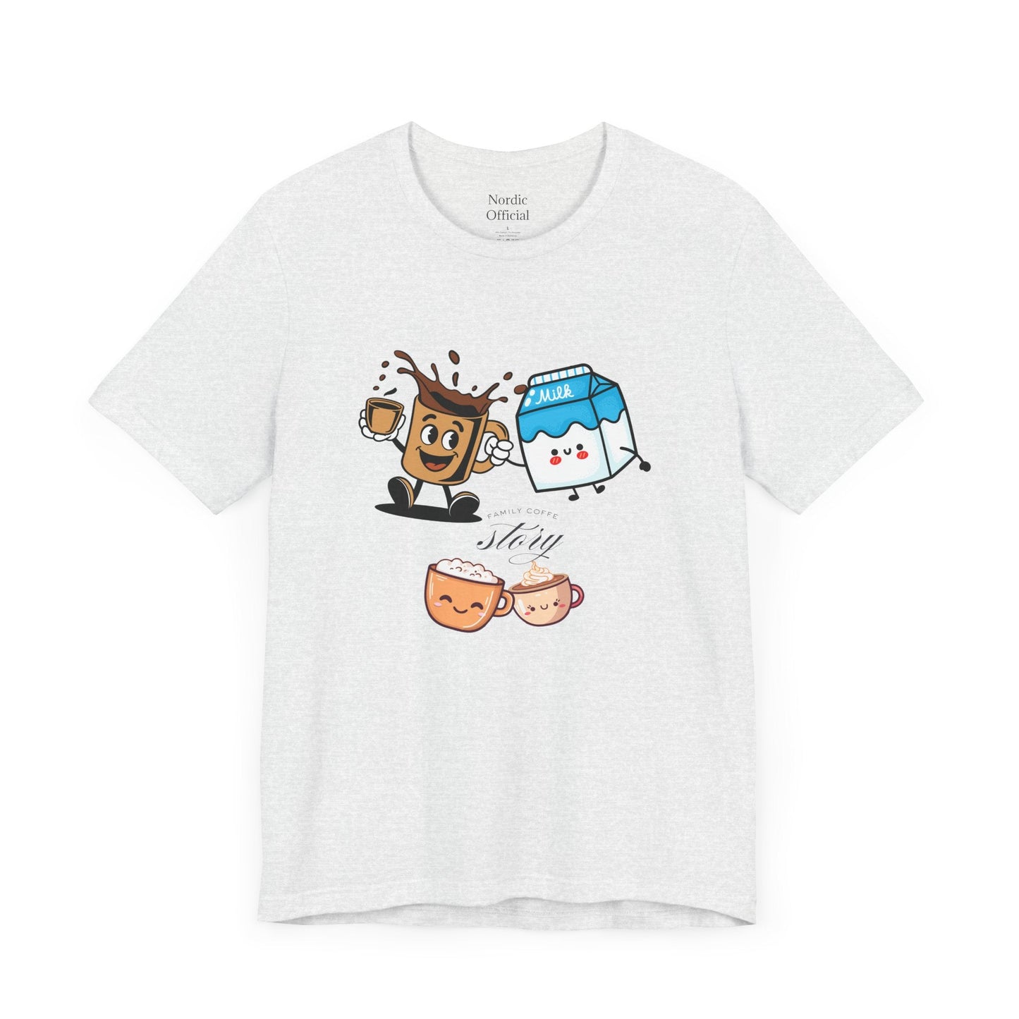 Coffee Family โ A Brewtiful Story Tee - Nordic OfficialCoffee Family โ A Brewtiful Story TeeT-Shirt