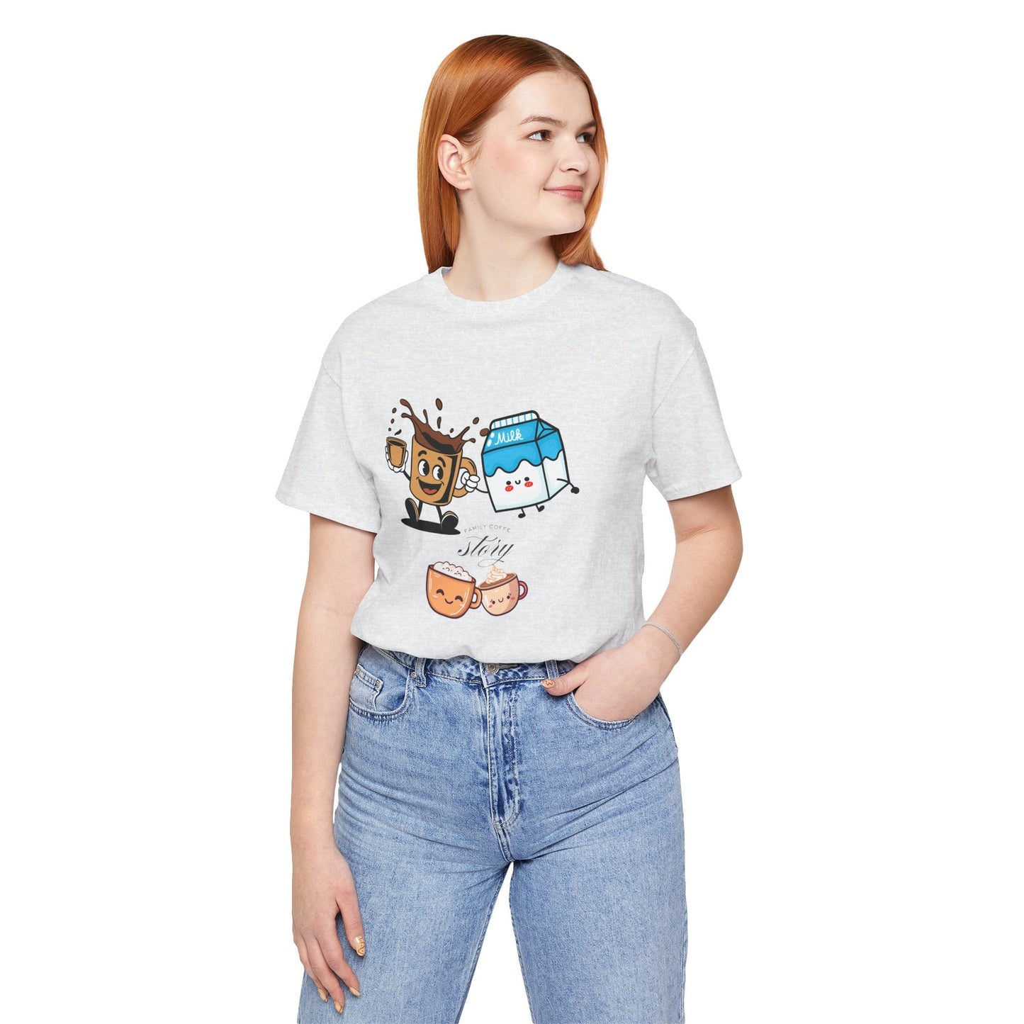 Coffee Family โ A Brewtiful Story Tee - Nordic OfficialCoffee Family โ A Brewtiful Story TeeT-Shirt