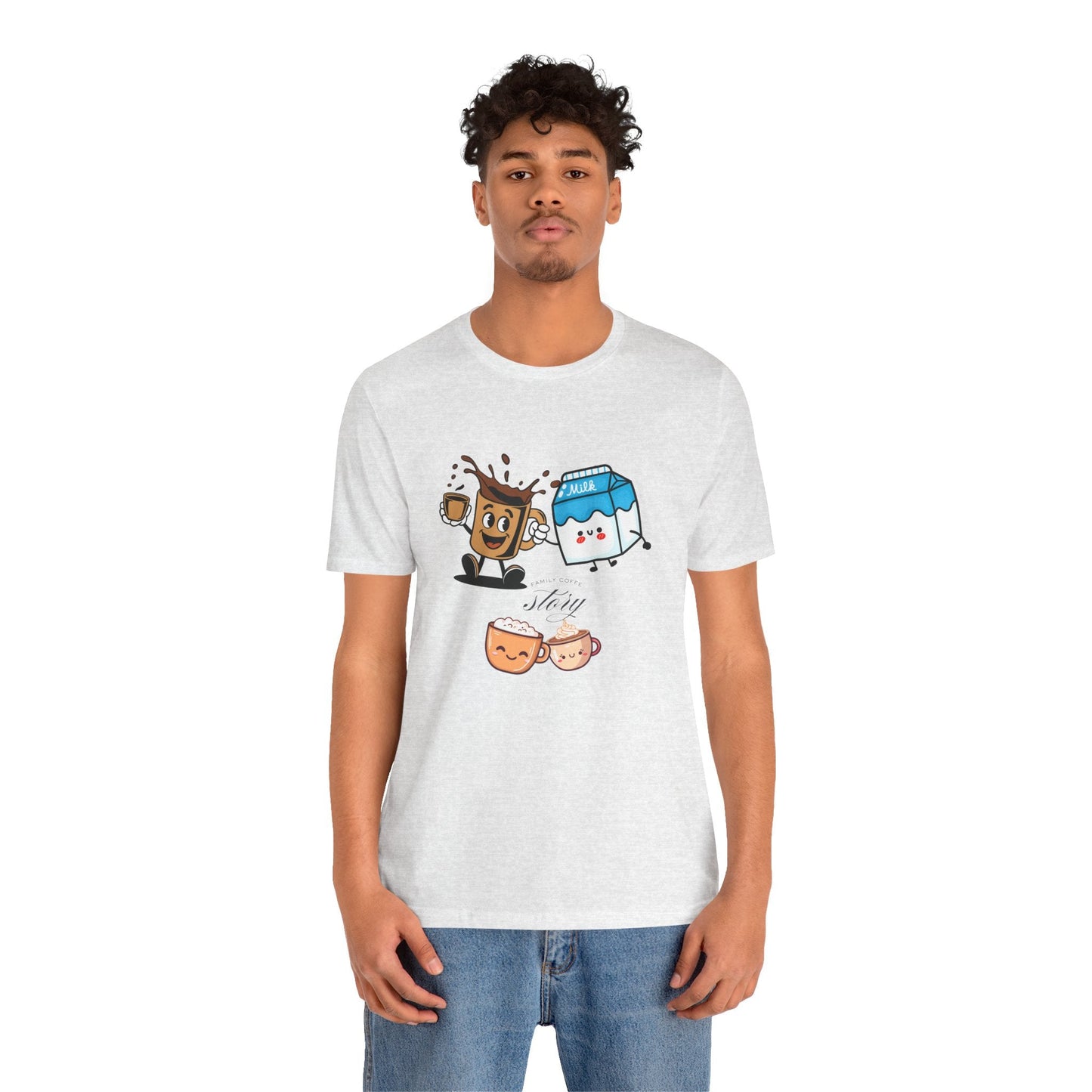 Coffee Family โ A Brewtiful Story Tee - Nordic OfficialCoffee Family โ A Brewtiful Story TeeT-Shirt