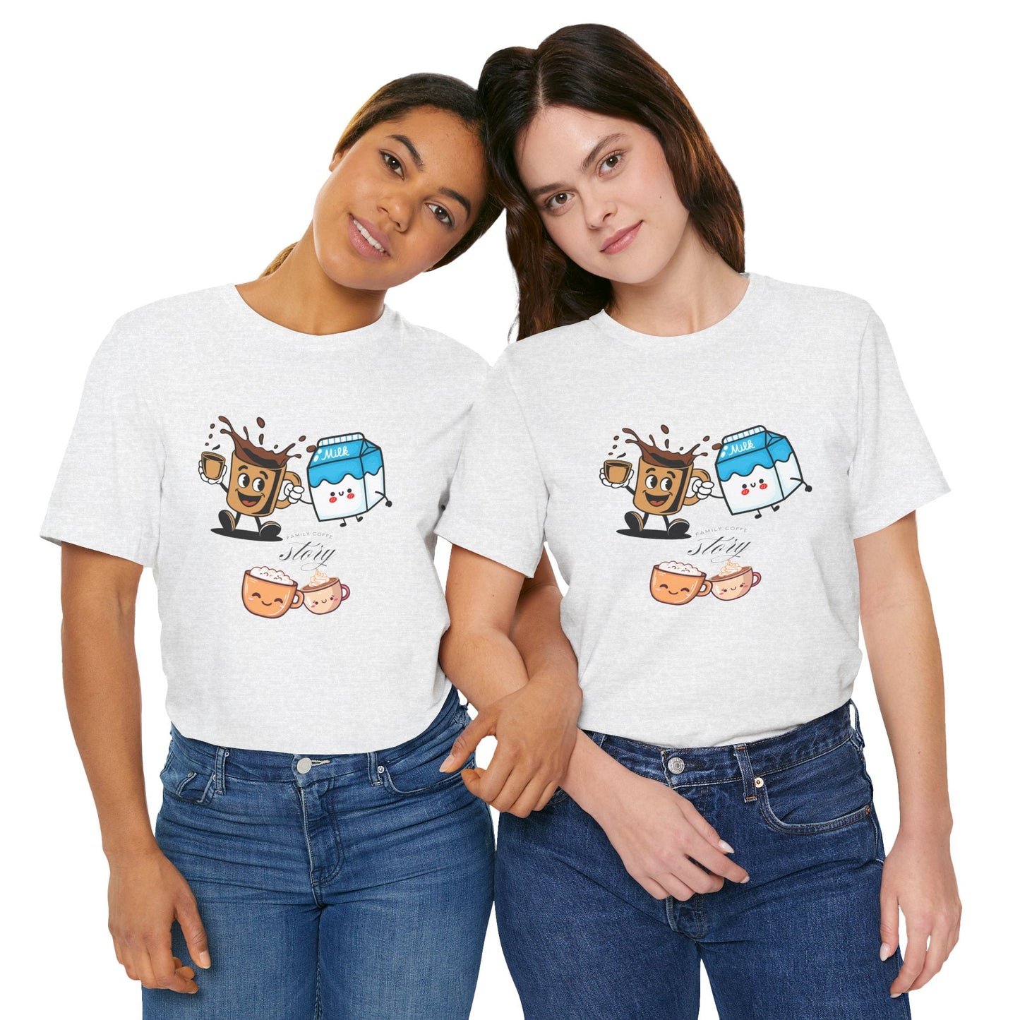 Coffee Family โ A Brewtiful Story Tee - Nordic OfficialCoffee Family โ A Brewtiful Story TeeT-Shirt