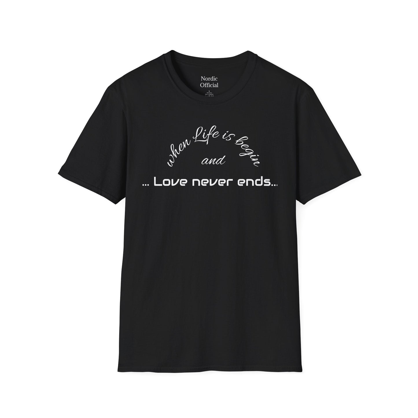 Endless Love – Minimal Quote Tee - Nordic OfficialEndless Love – Minimal Quote TeeT-Shirt