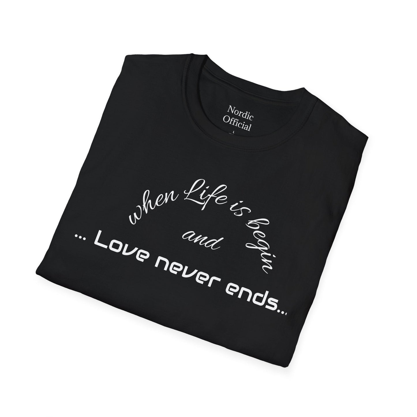 Endless Love – Minimal Quote Tee - Nordic OfficialEndless Love – Minimal Quote TeeT-Shirt
