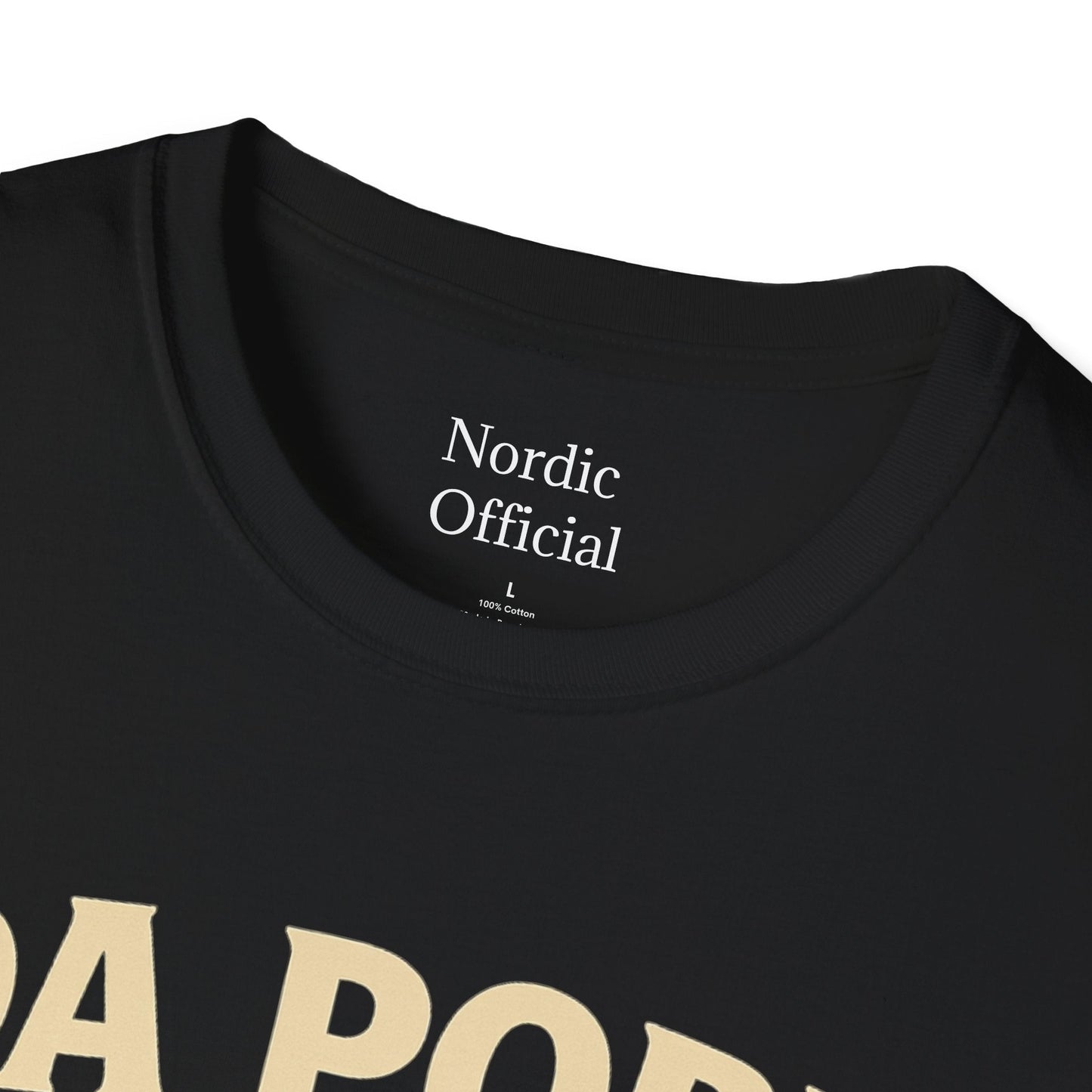 Graphic Art T-Shirt - The POPE & Chicago Bears Baseball Hat - Nordic OfficialGraphic Art T-Shirt - The POPE & Chicago Bears Baseball HatT-Shirt
