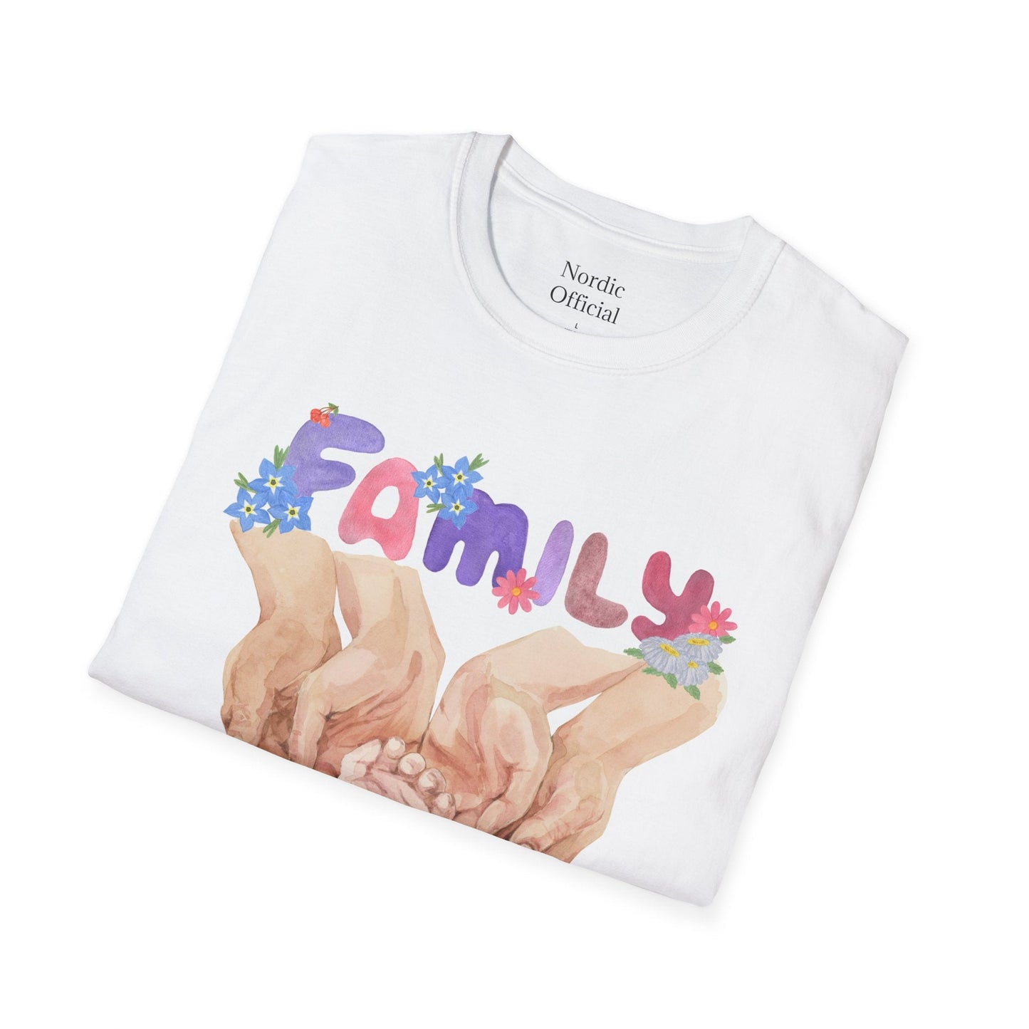 Hands of Love – Family Forever Tee - Nordic OfficialHands of Love – Family Forever TeeT-Shirt