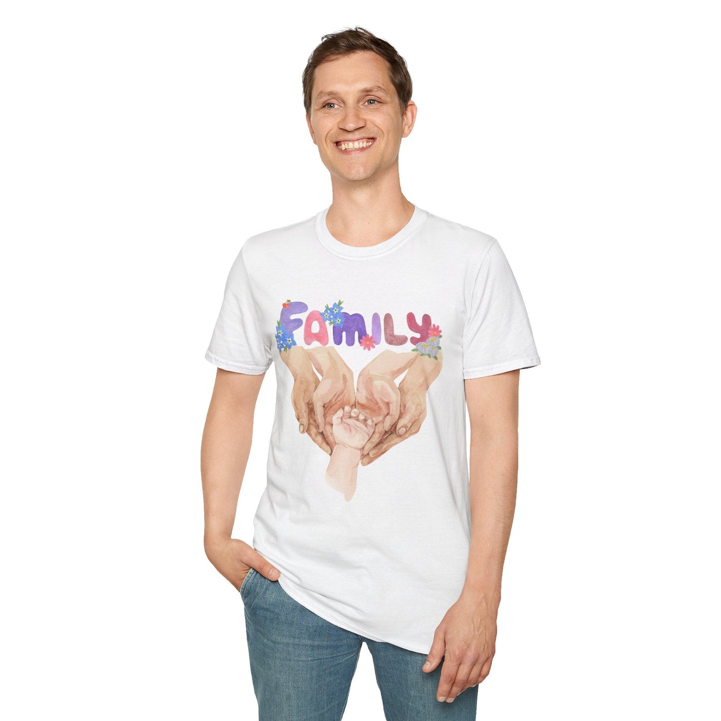 Hands of Love – Family Forever Tee - Nordic OfficialHands of Love – Family Forever TeeT-Shirt