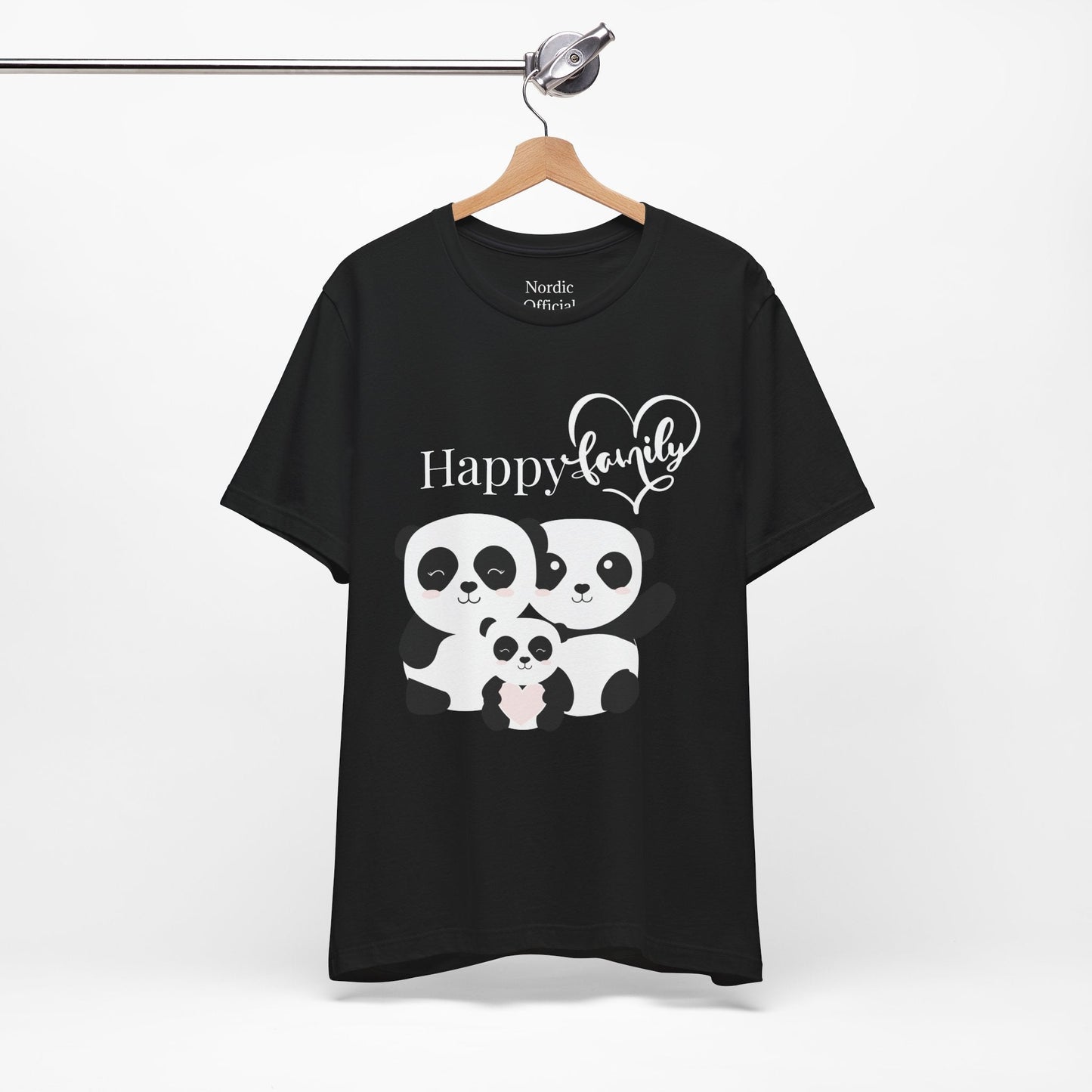 Happy Panda Family โ Cute Matching Tee - Nordic OfficialHappy Panda Family โ Cute Matching TeeT-Shirt