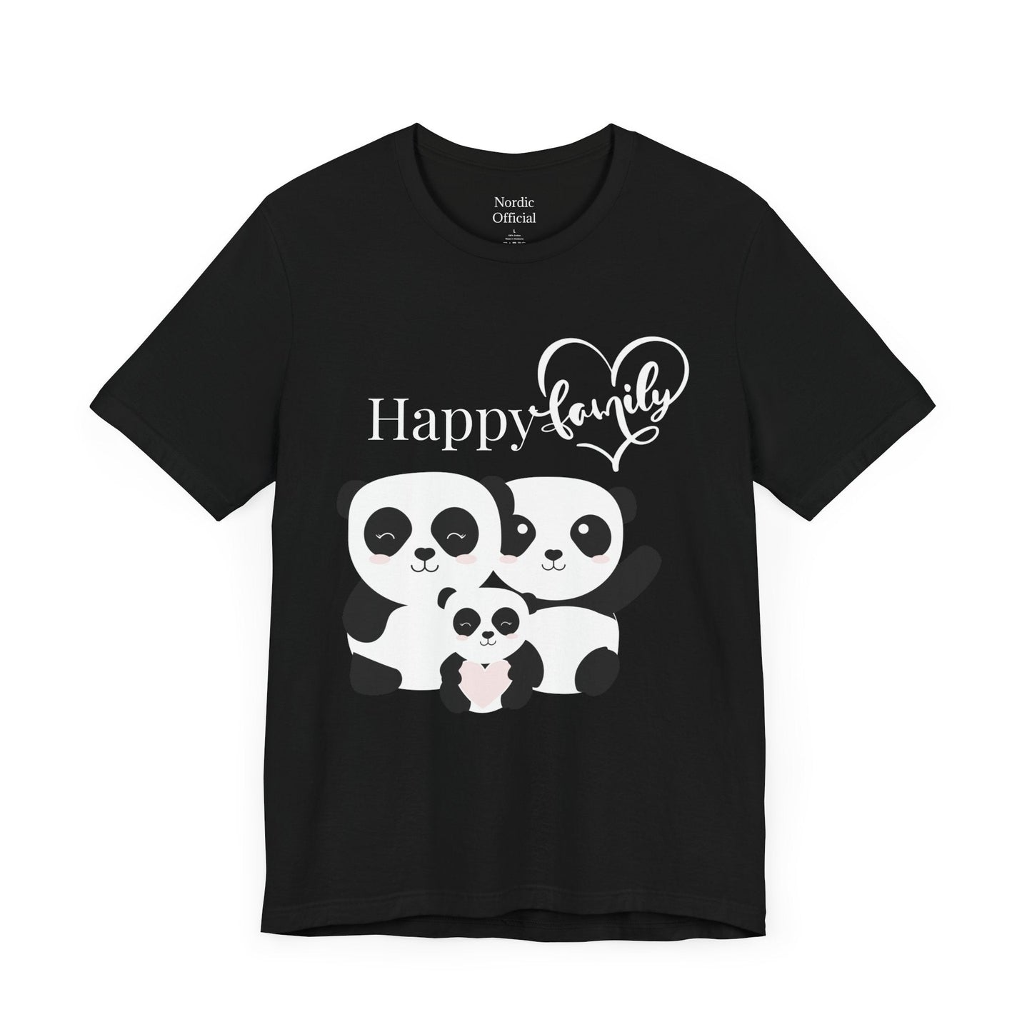 Happy Panda Family โ Cute Matching Tee - Nordic OfficialHappy Panda Family โ Cute Matching TeeT-Shirt