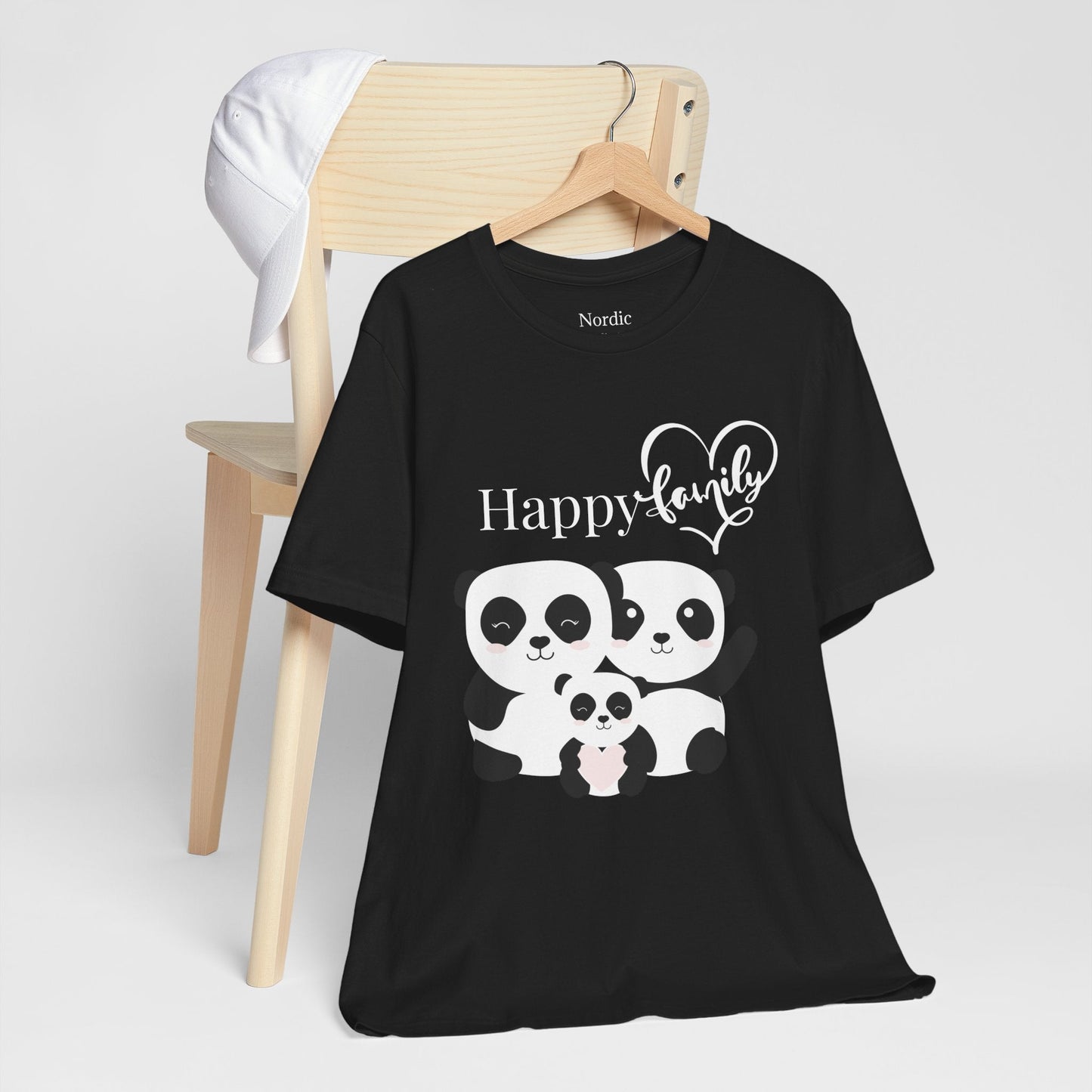 Happy Panda Family โ Cute Matching Tee - Nordic OfficialHappy Panda Family โ Cute Matching TeeT-Shirt