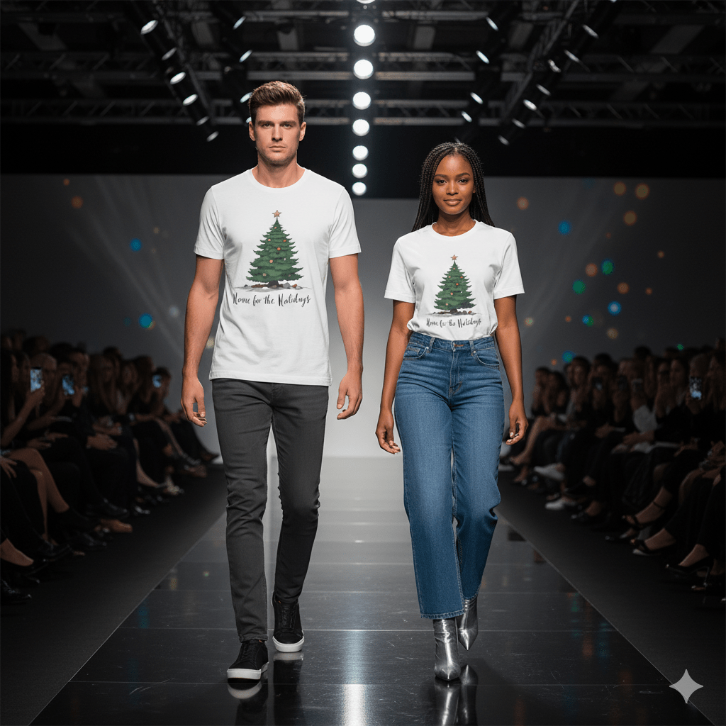 ๐ Home for the Holidays โ Christmas Tree T-shirt - Nordic Official๐ Home for the Holidays โ Christmas Tree T-shirtT-Shirt