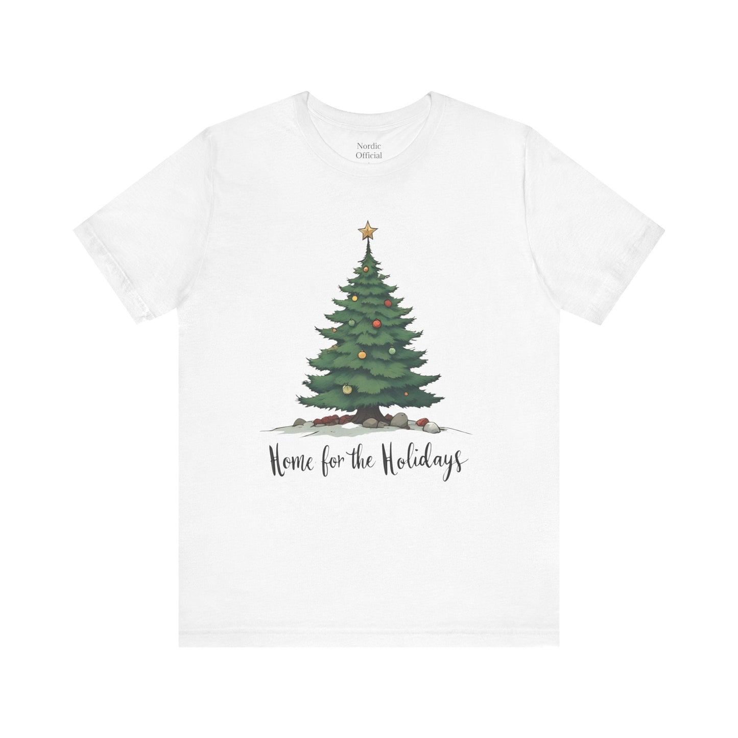 ๐ Home for the Holidays โ Christmas Tree T-shirt - Nordic Official๐ Home for the Holidays โ Christmas Tree T-shirtT-Shirt