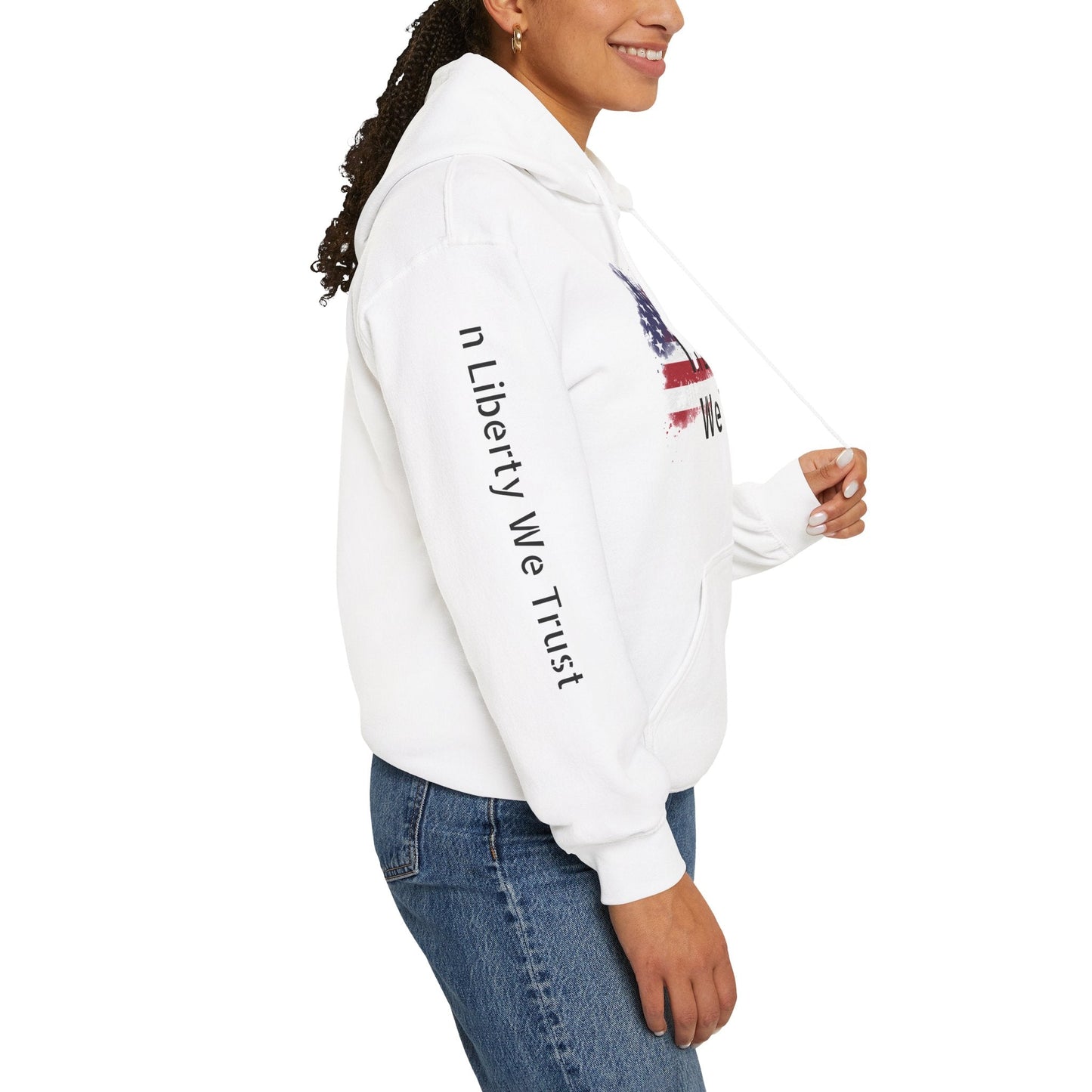In Liberty We Trust Hoodie – Unisex American Flag Sweatshirt - Nordic OfficialIn Liberty We Trust Hoodie – Unisex American Flag SweatshirtHoodie