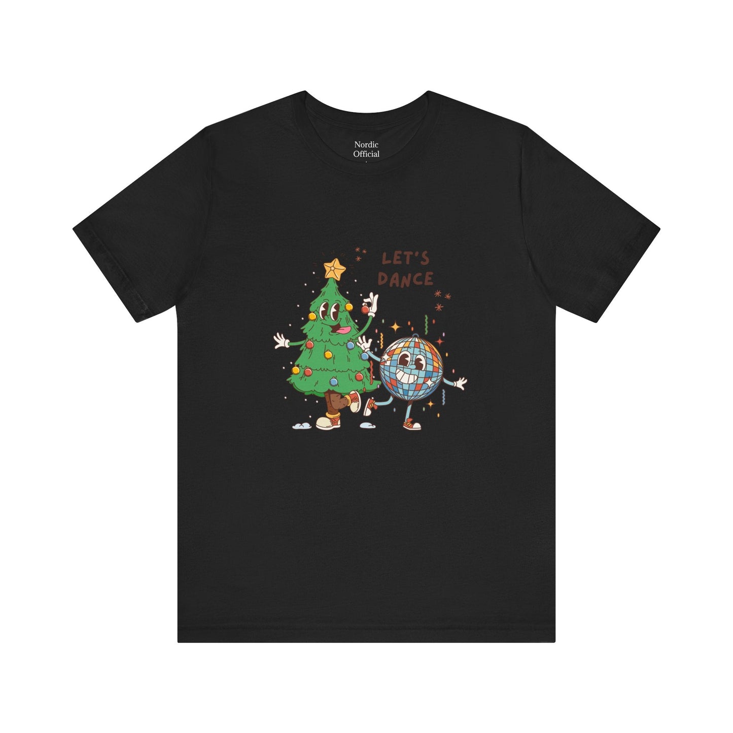 Let’s Dance! Christmas Party Unisex Jersey Tee – Festive Vibes All Night - Nordic OfficialLet’s Dance! Christmas Party Unisex Jersey Tee – Festive Vibes All NightT-Shirt