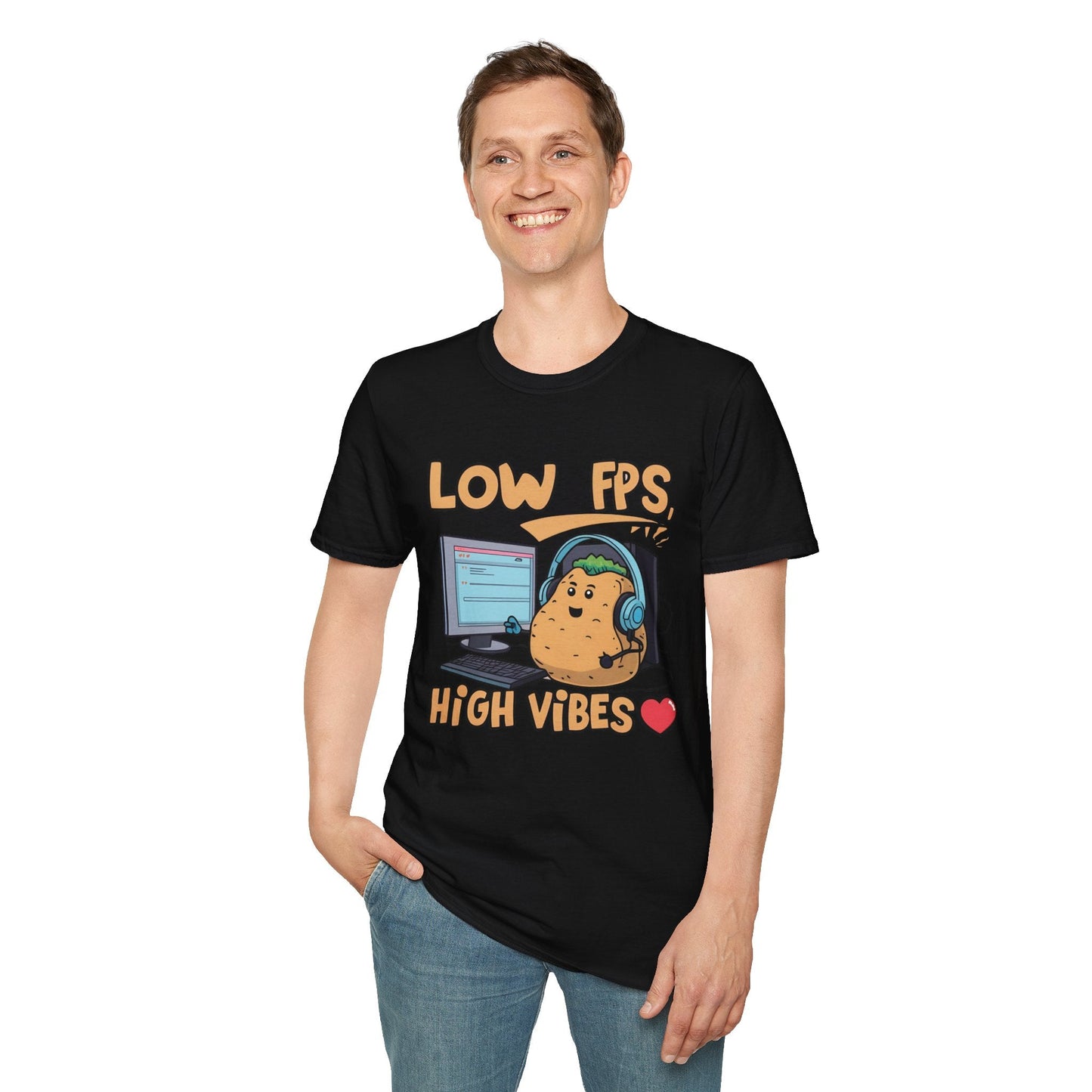 Meme Shirt Unisex Softstyle Potato Gaming Tee - Nordic OfficialMeme Shirt Unisex Softstyle Potato Gaming TeeT-Shirt