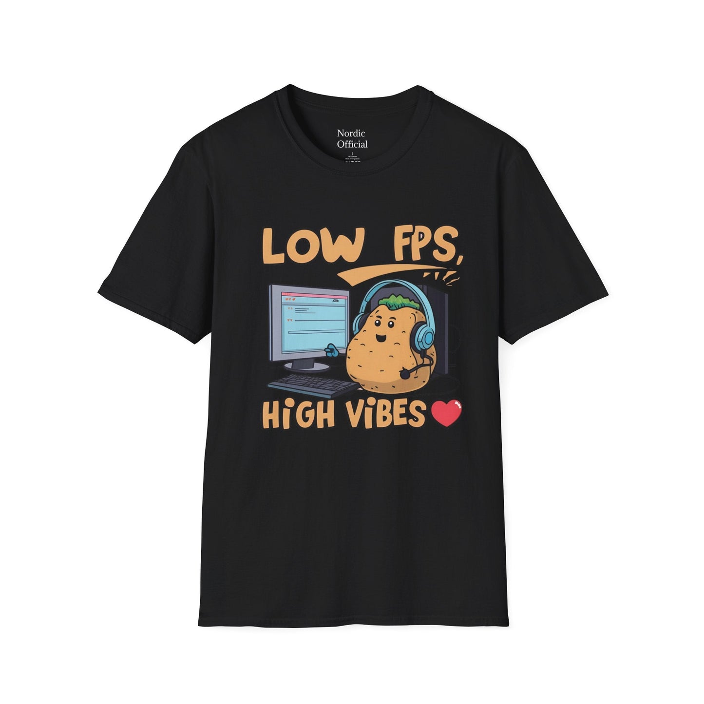 Meme Shirt Unisex Softstyle Potato Gaming Tee - Nordic OfficialMeme Shirt Unisex Softstyle Potato Gaming TeeT-Shirt