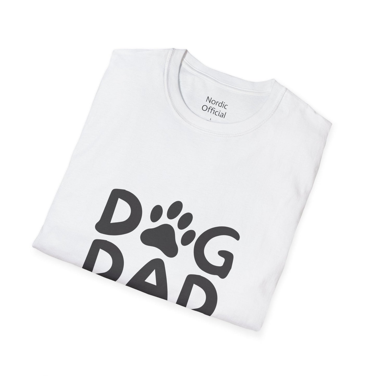 Minimalist Dog Dad T-Shirt - Nordic OfficialMinimalist Dog Dad T-ShirtT-Shirt