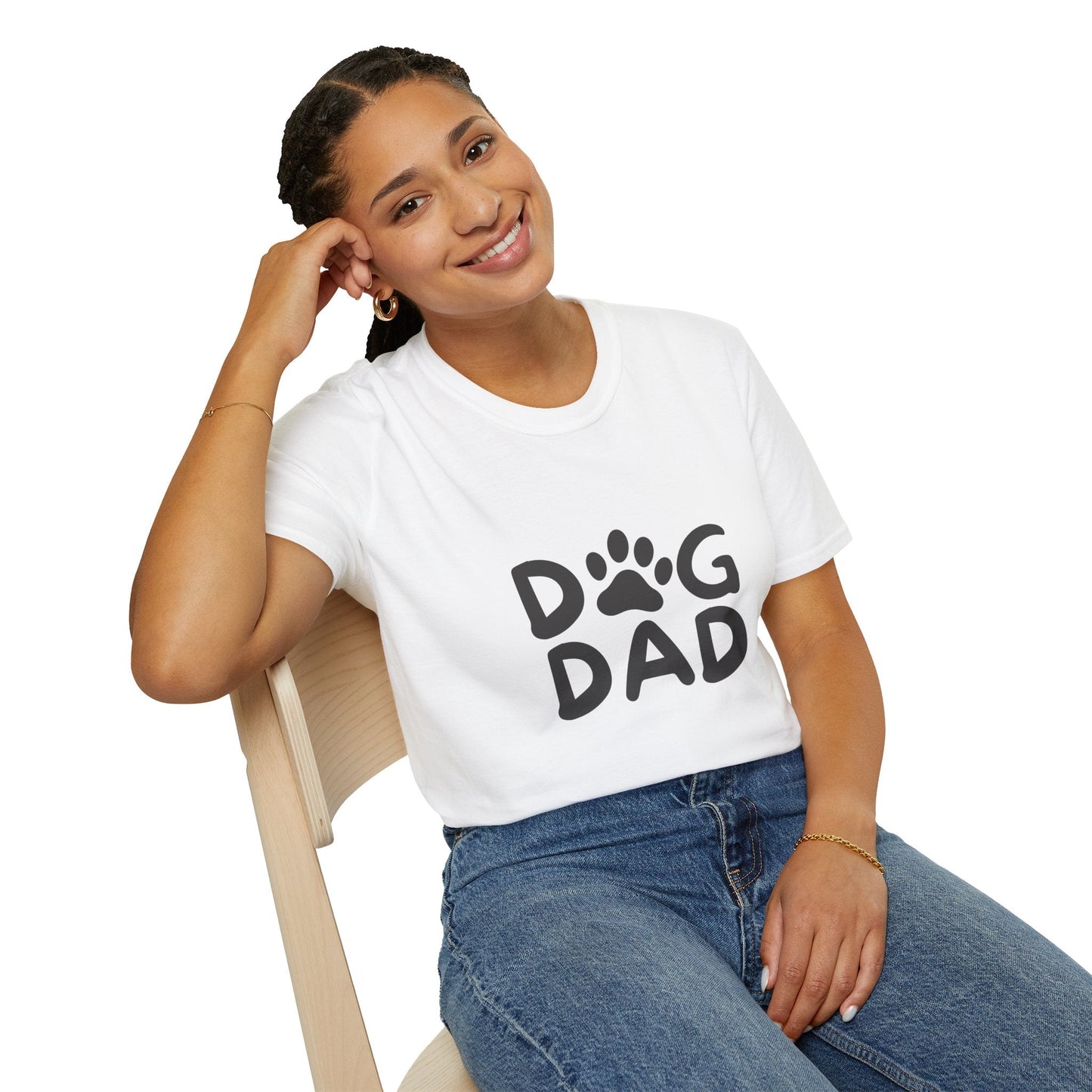 Minimalist Dog Dad T-Shirt - Nordic OfficialMinimalist Dog Dad T-ShirtT-Shirt