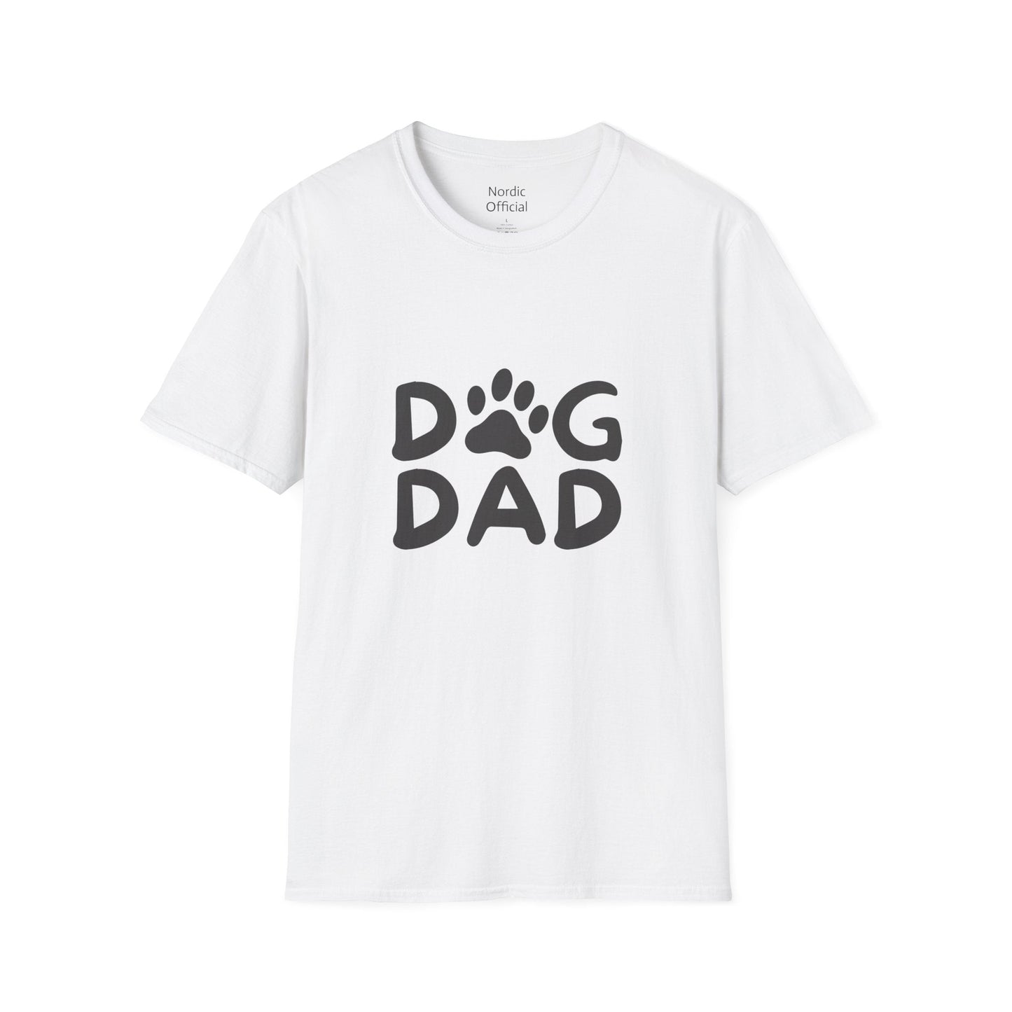 Minimalist Dog Dad T-Shirt - Nordic OfficialMinimalist Dog Dad T-ShirtT-Shirt