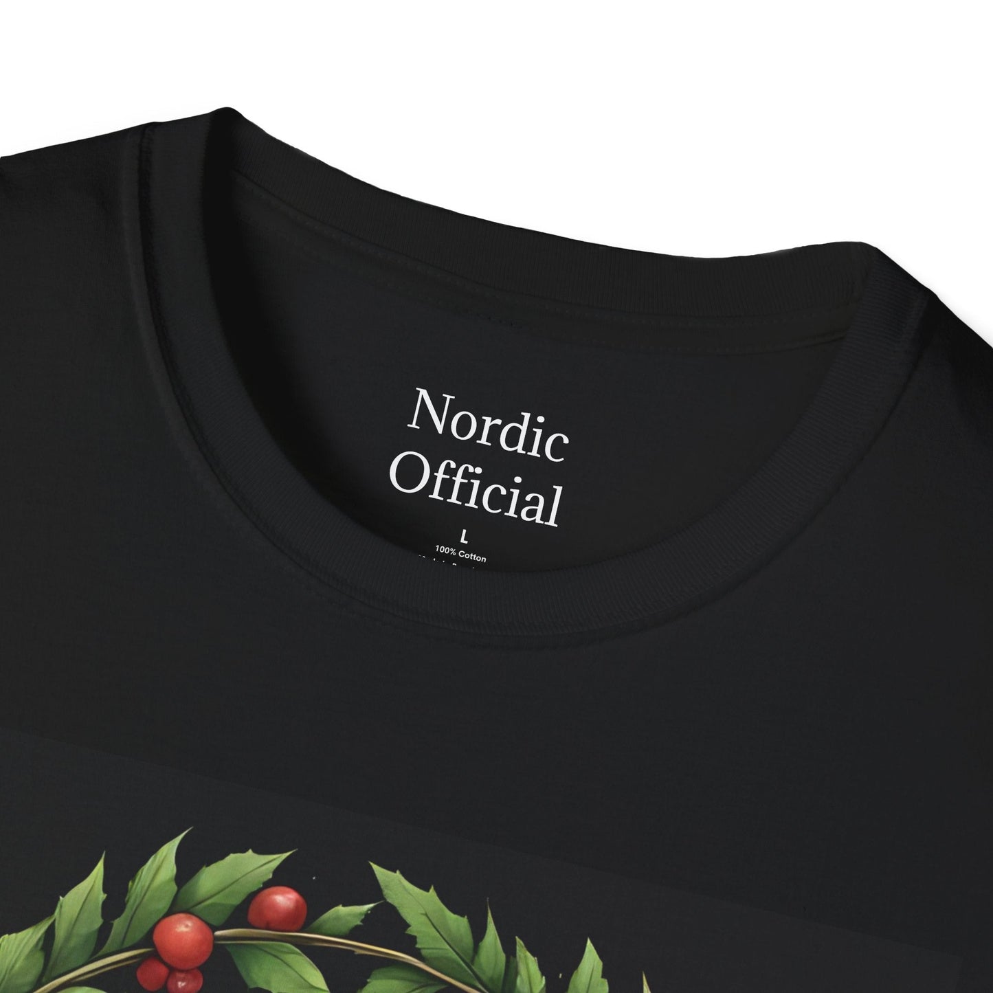 Most Wonderful Time – Christmas Wreath Tee - Nordic OfficialMost Wonderful Time – Christmas Wreath TeeT-Shirt