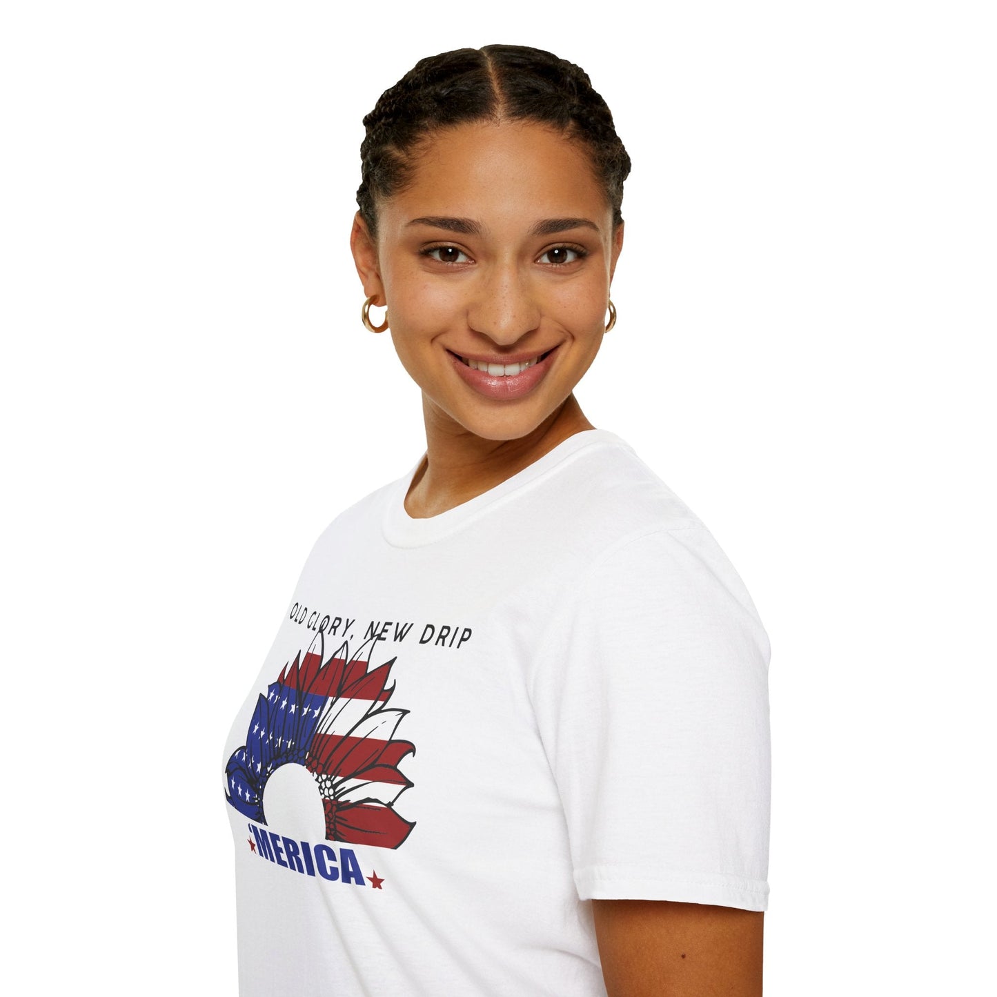 Old Glory - New Drip White T-shirt - Nordic OfficialOld Glory - New Drip White T-shirtT-Shirt