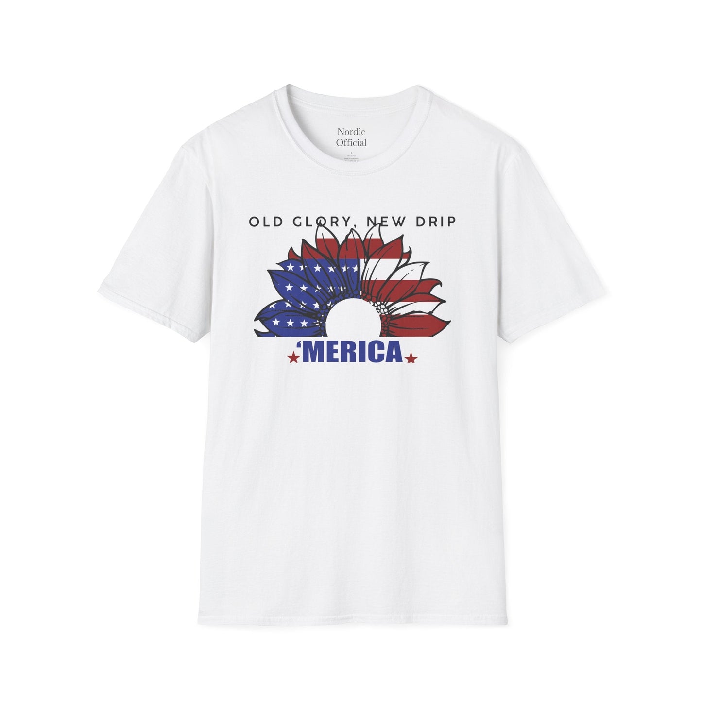 Old Glory - New Drip White T-shirt - Nordic OfficialOld Glory - New Drip White T-shirtT-Shirt