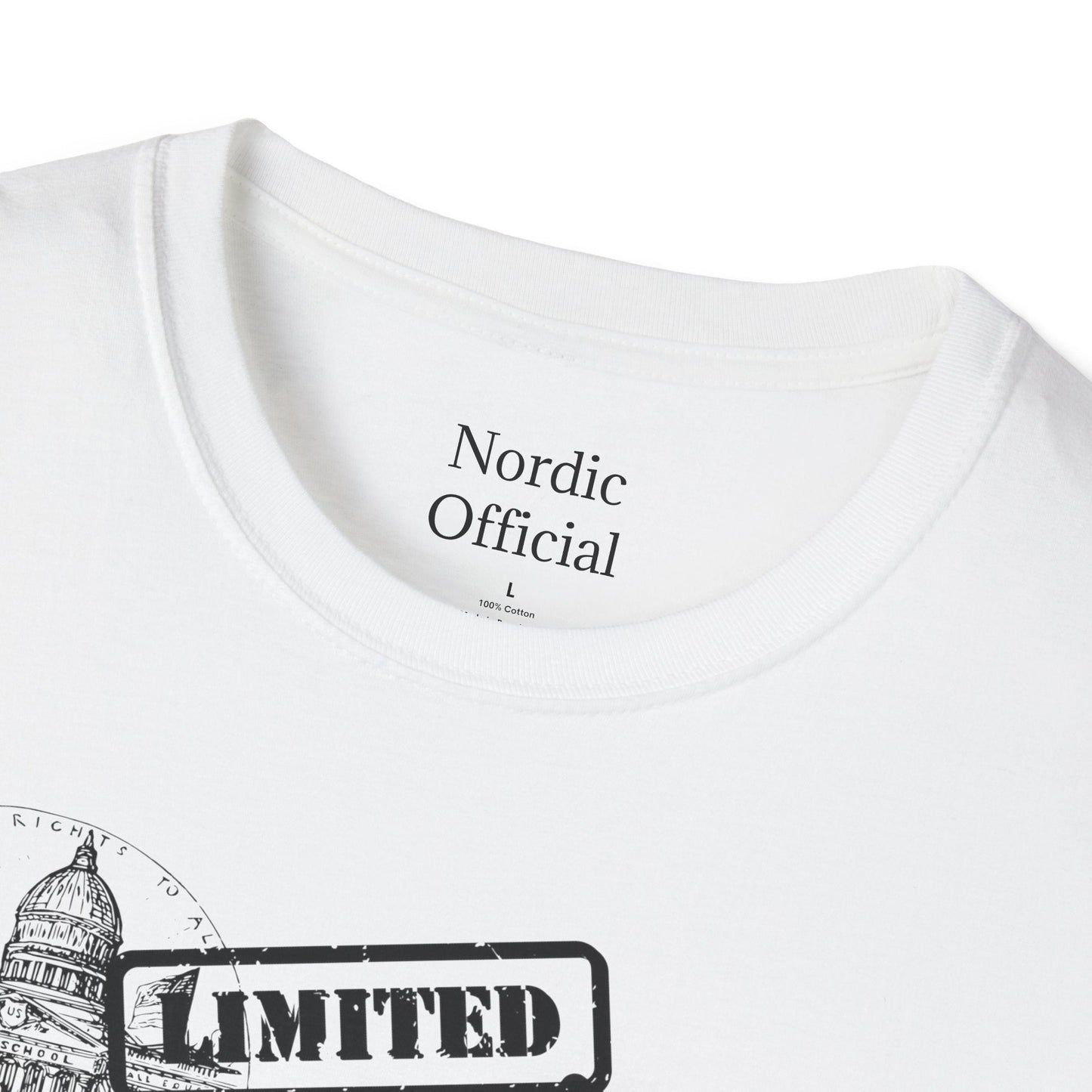 Road to Independence – USA Flag & Car Graphic Tee - Nordic OfficialRoad to Independence – USA Flag & Car Graphic TeeT-Shirt