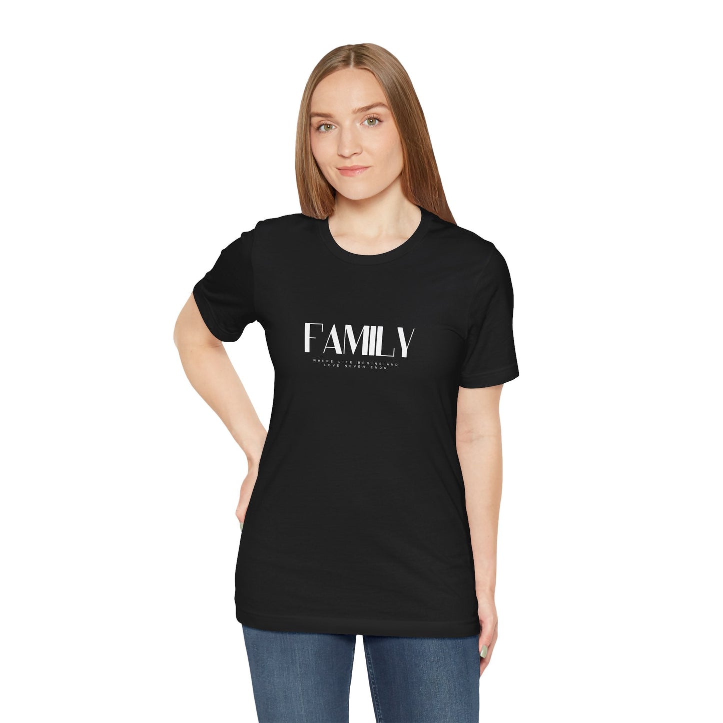 Rooted in Family – Minimalist Statement Tee - Nordic OfficialRooted in Family – Minimalist Statement TeeT-Shirt