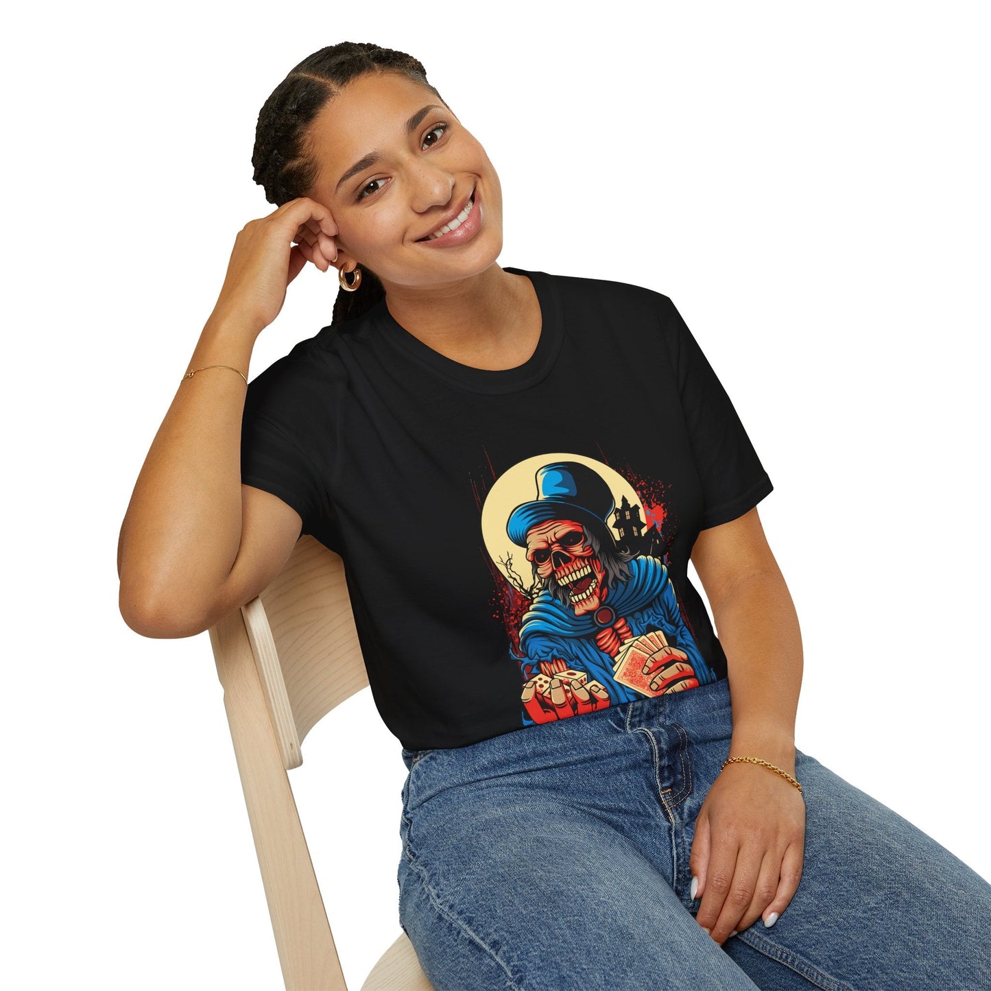 Spooky Figure Black T-Shirt - Nordic OfficialSpooky Figure Black T-ShirtT-Shirt