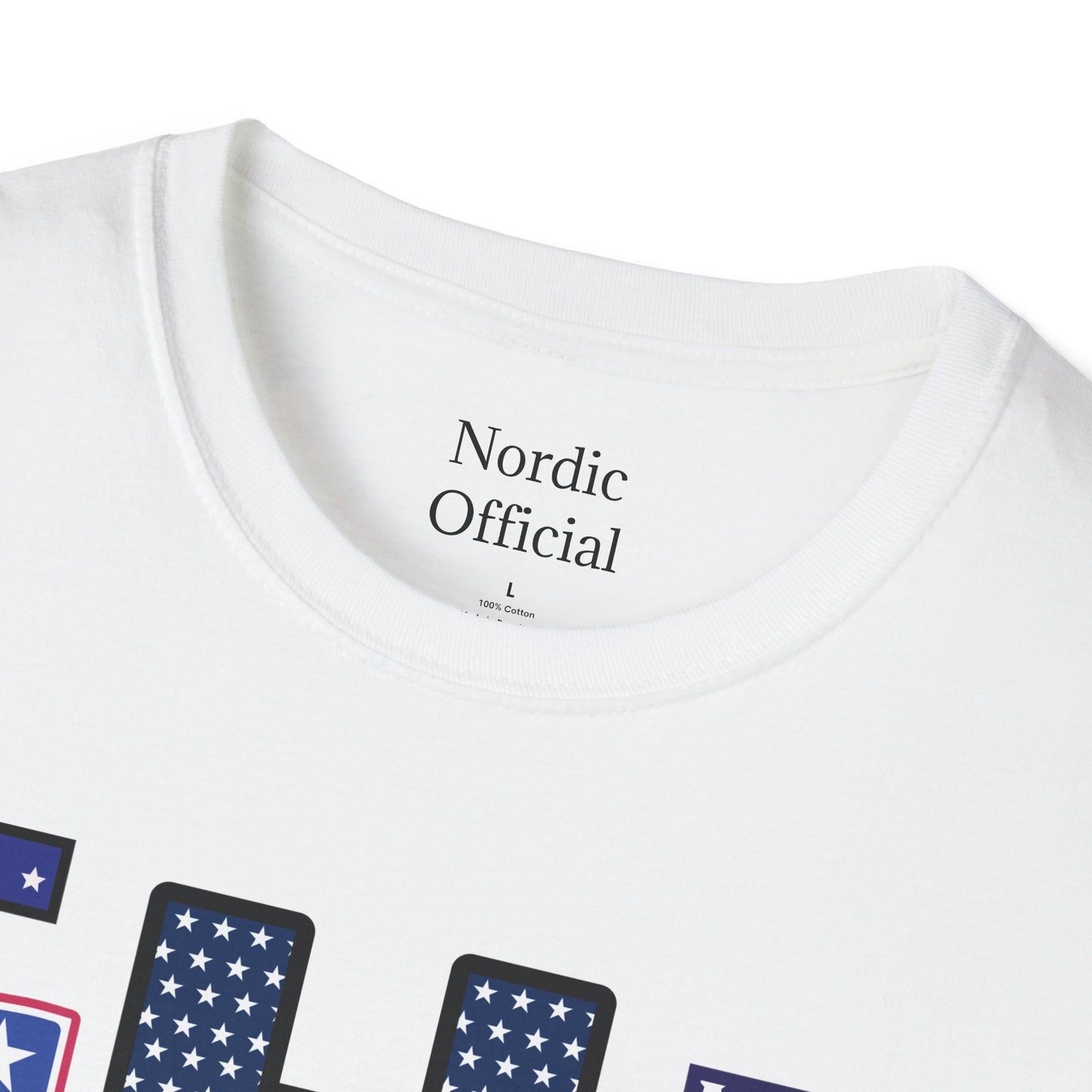 The USA white T-shirt - Nordic OfficialThe USA white T-shirtT-Shirt