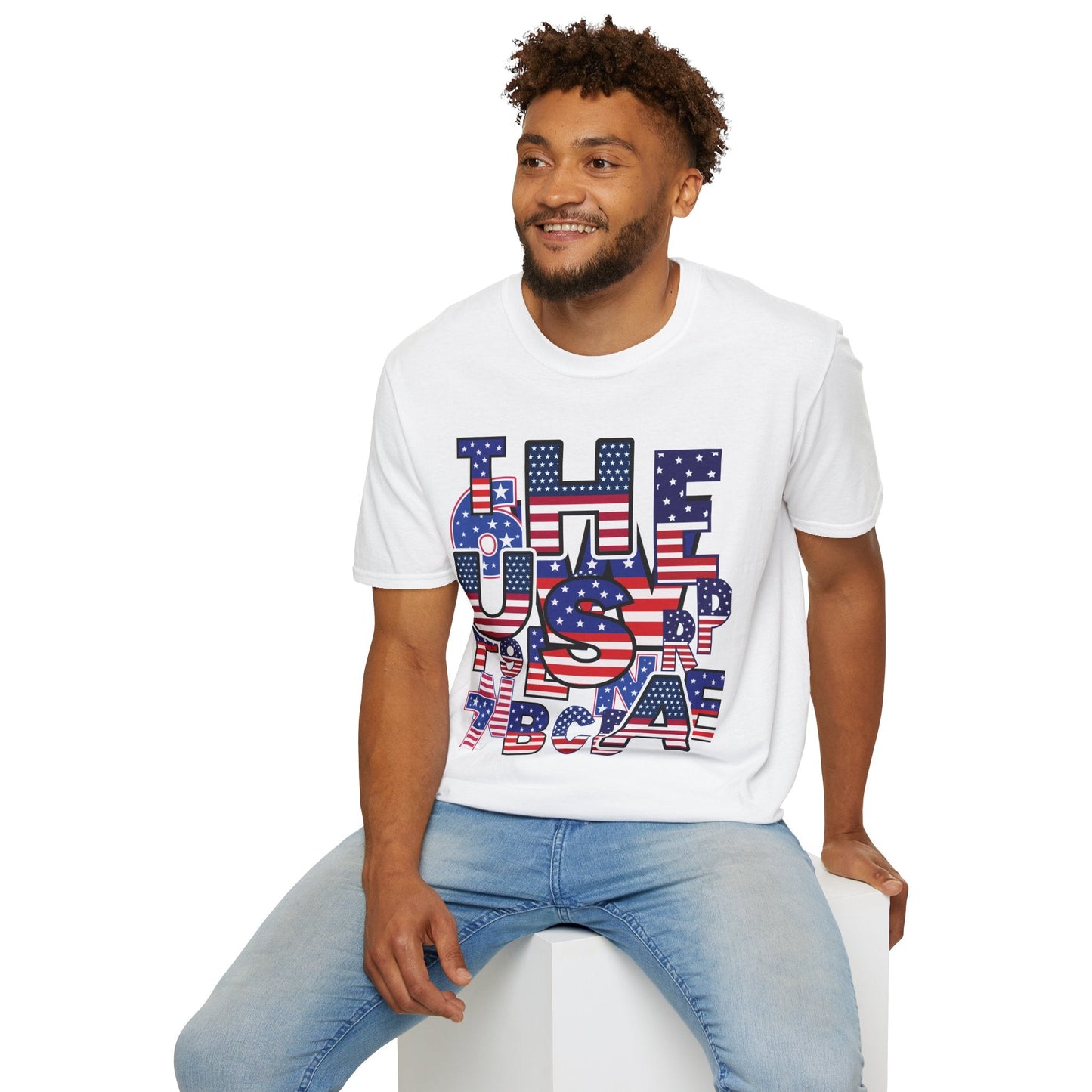 The USA white T-shirt - Nordic OfficialThe USA white T-shirtT-Shirt