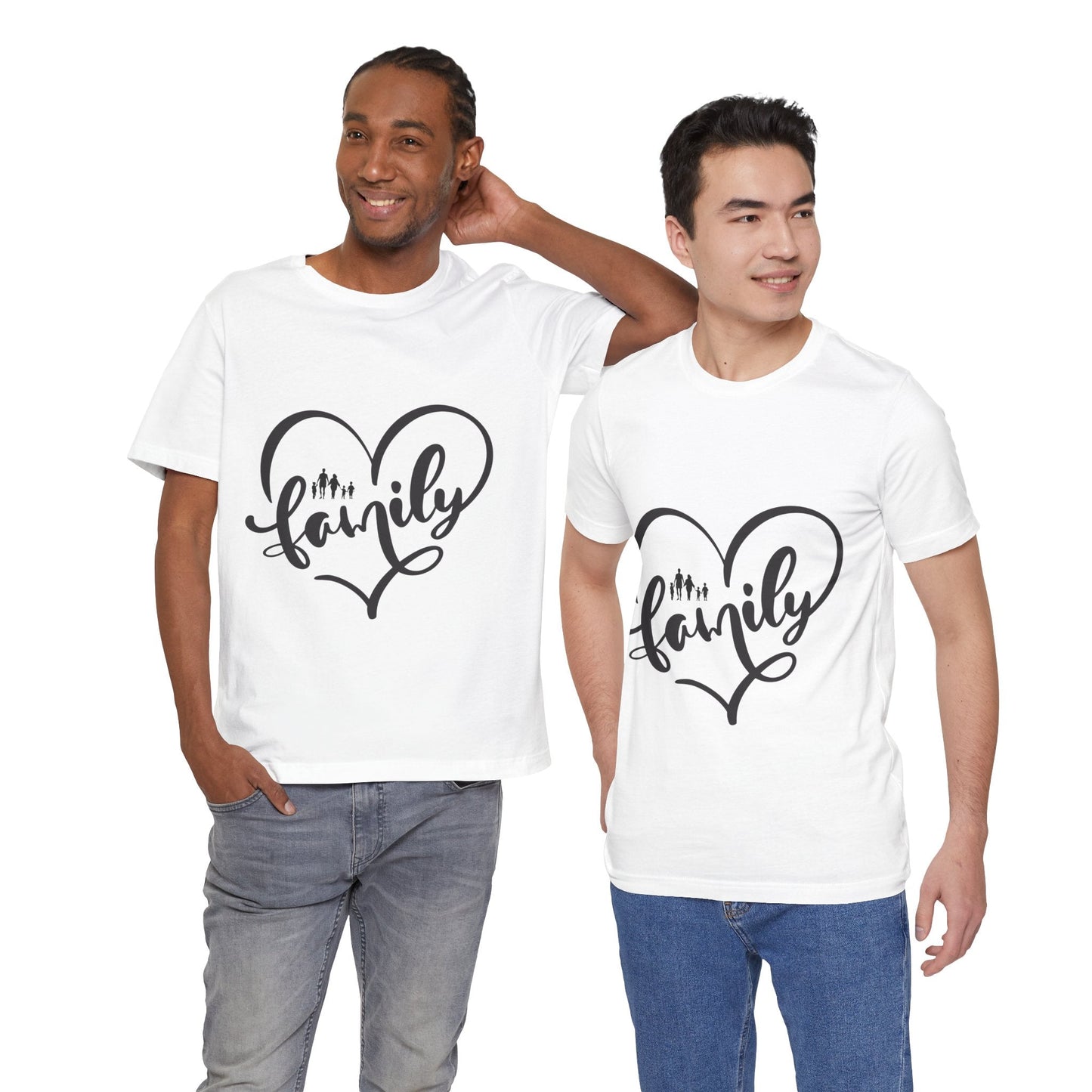 ❤️ Unisex Family Heart T-Shirt – Soft Cotton Tee for Everyday Comfort & Meaningful Style - Nordic Official❤️ Unisex Family Heart T-Shirt – Soft Cotton Tee for Everyday Comfort & Meaningful StyleT-Shirt