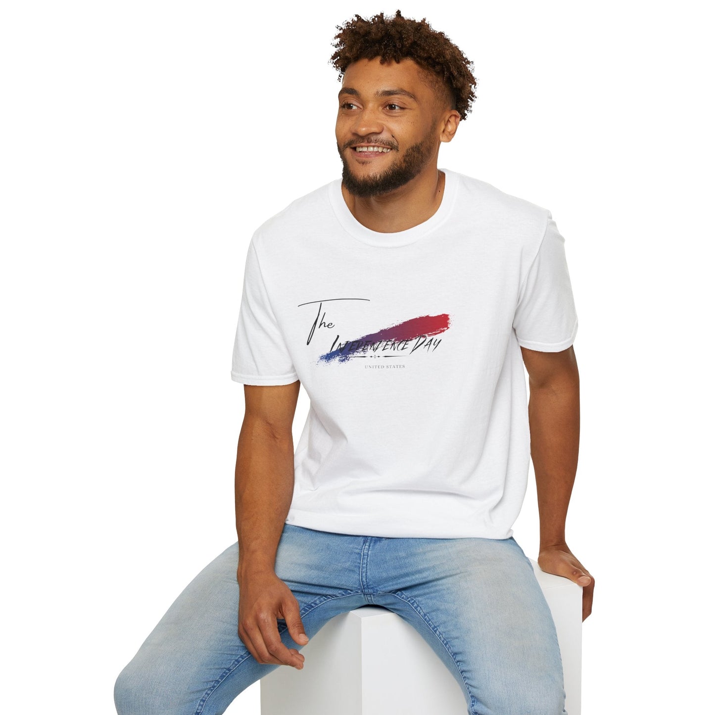 Unisex Softstyle T-Shirt 'The Independence Day" - Nordic OfficialUnisex Softstyle T-Shirt 'The Independence Day"T-Shirt