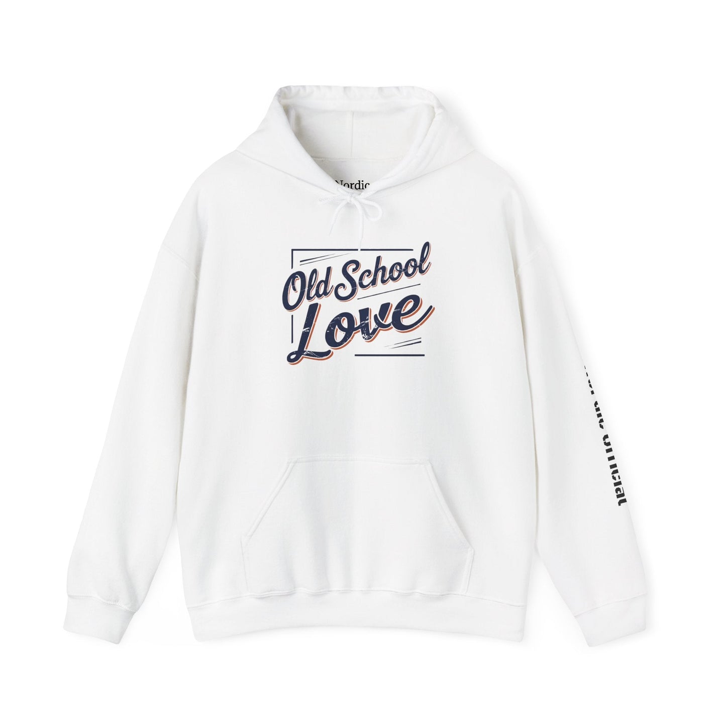 Vintage Hoodie 'Old School Love' - Nordic OfficialVintage Hoodie 'Old School Love'Hoodie