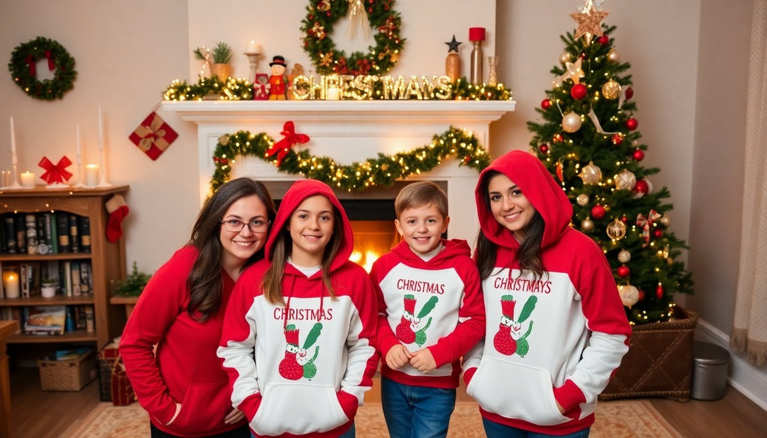 Countdown to Christmas with Matching Family Hoodies - Nordic Official