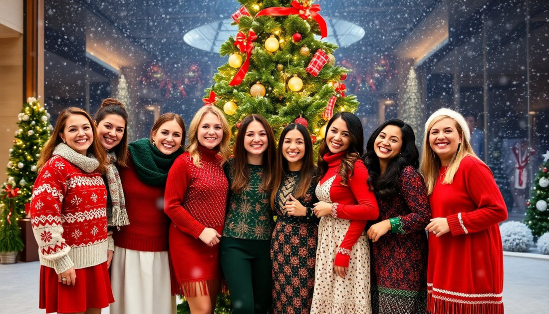 Sleigh the Holiday Photo Game with These Group Outfit Ideas - Nordic Official