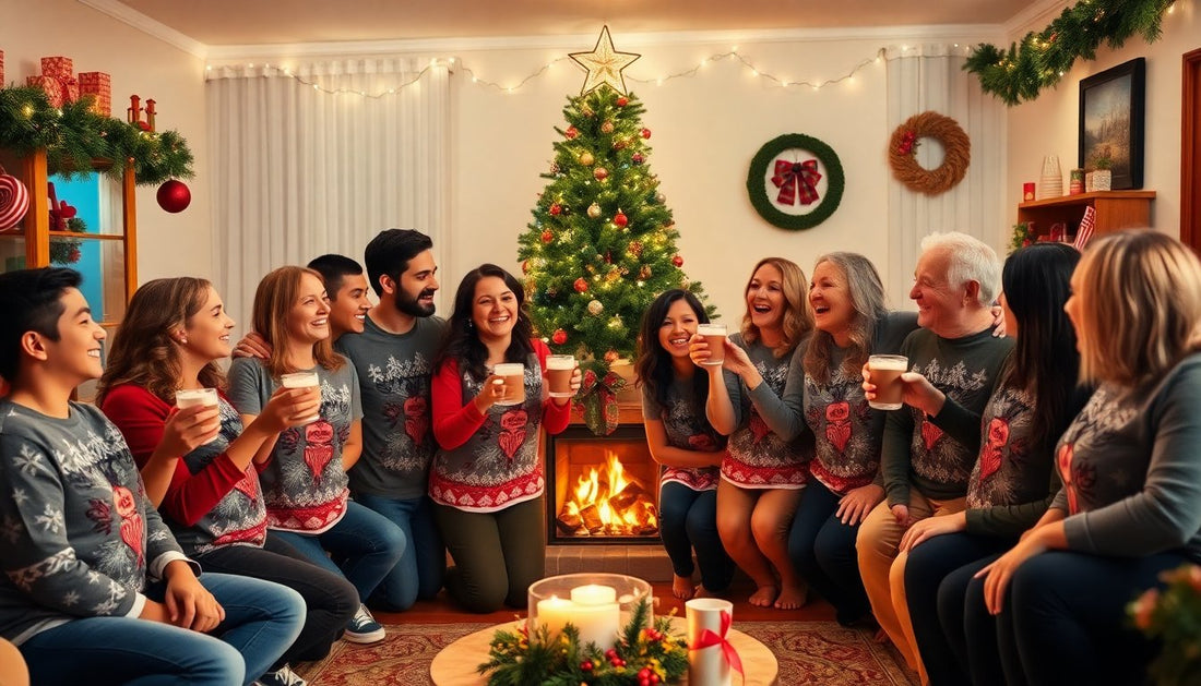 Sleigh the Holiday Season with Group T-Shirts: The Ultimate Festive Gathering Outfits - Nordic Official