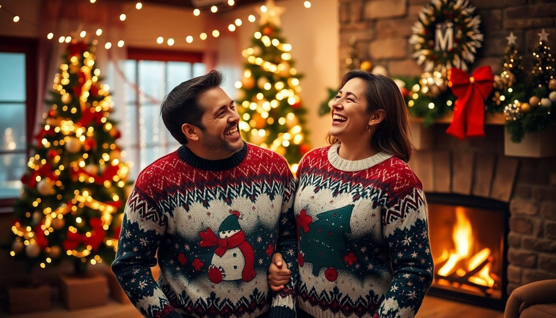 Spread Cheer with These Couple T-Shirts This Holiday Season - Nordic Official