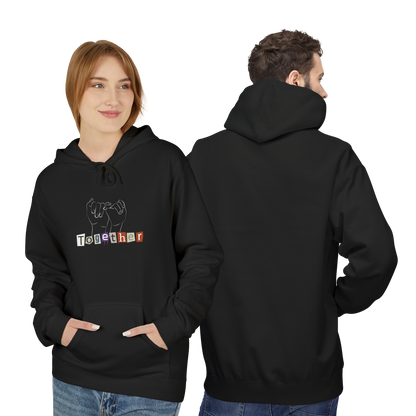 Couple Matching Holding Hands Together Softstyle Hoodie