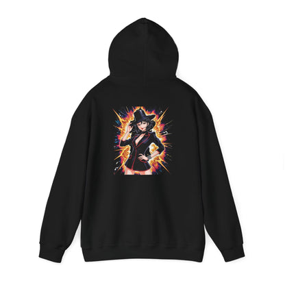 Anime Hoodie - Black Sexy Girl Design - Nordic OfficialAnime Hoodie - Black Sexy Girl DesignHoodie