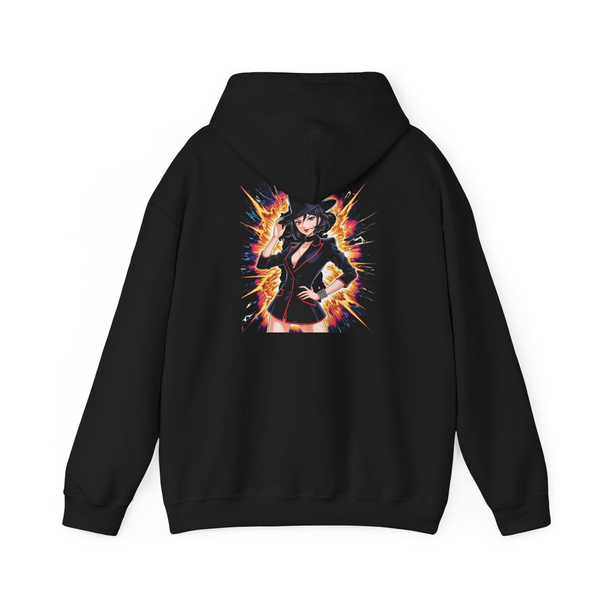 Anime Hoodie - Black Sexy Girl Design - Nordic OfficialAnime Hoodie - Black Sexy Girl DesignHoodie