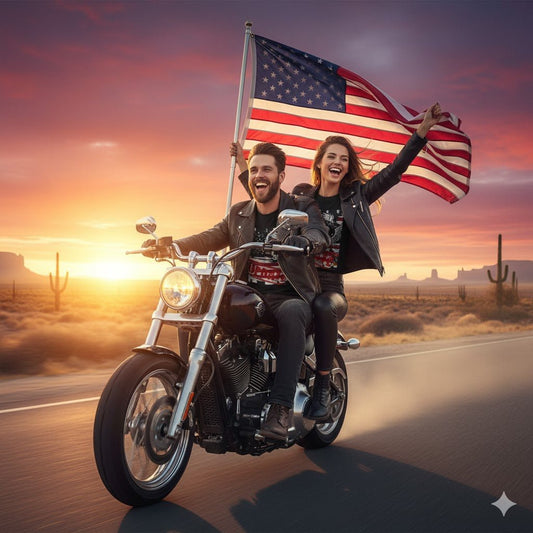 Black SKull Flag American T-shirt - Nordic OfficialBlack SKull Flag American T-shirtT-Shirt