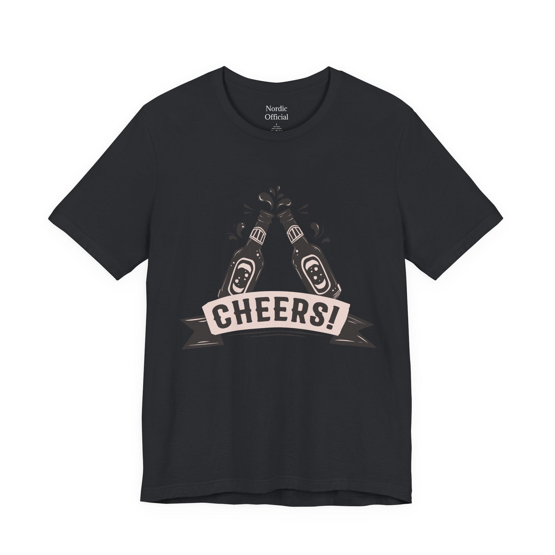 🍻 CHEERS! Unisex Tee – Drink, Laugh, Repeat - Nordic Official🍻 CHEERS! Unisex Tee – Drink, Laugh, RepeatT-Shirt