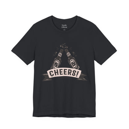 🍻 CHEERS! Unisex Tee – Drink, Laugh, Repeat - Nordic Official🍻 CHEERS! Unisex Tee – Drink, Laugh, RepeatT-Shirt