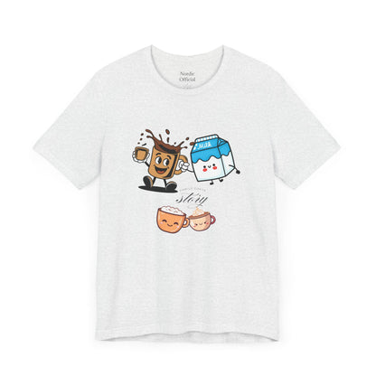 Coffee Family – A Brewtiful Story Tee - Nordic OfficialCoffee Family – A Brewtiful Story TeeT-Shirt