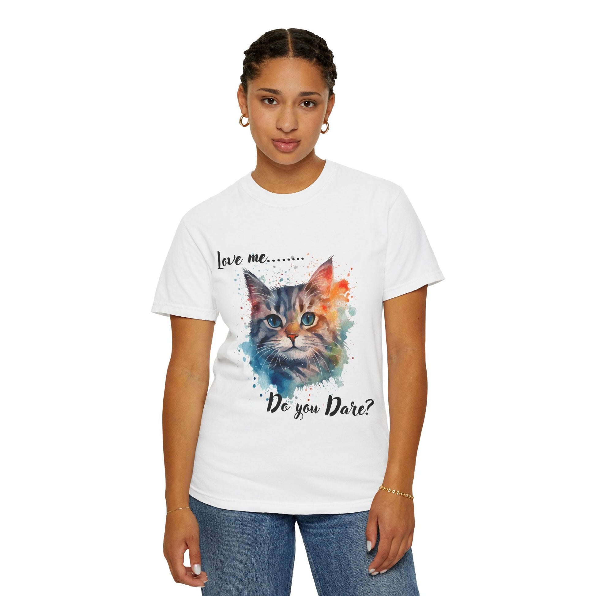 Colors Cat T-shirt For Couple - Nordic OfficialColors Cat T-shirt For CoupleT-Shirt