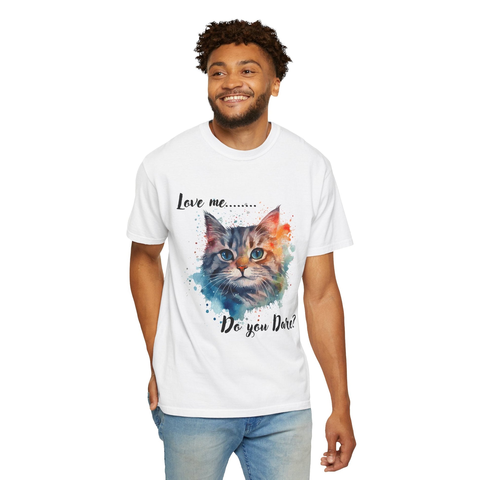 Colors Cat T-shirt For Couple - Nordic OfficialColors Cat T-shirt For CoupleT-Shirt